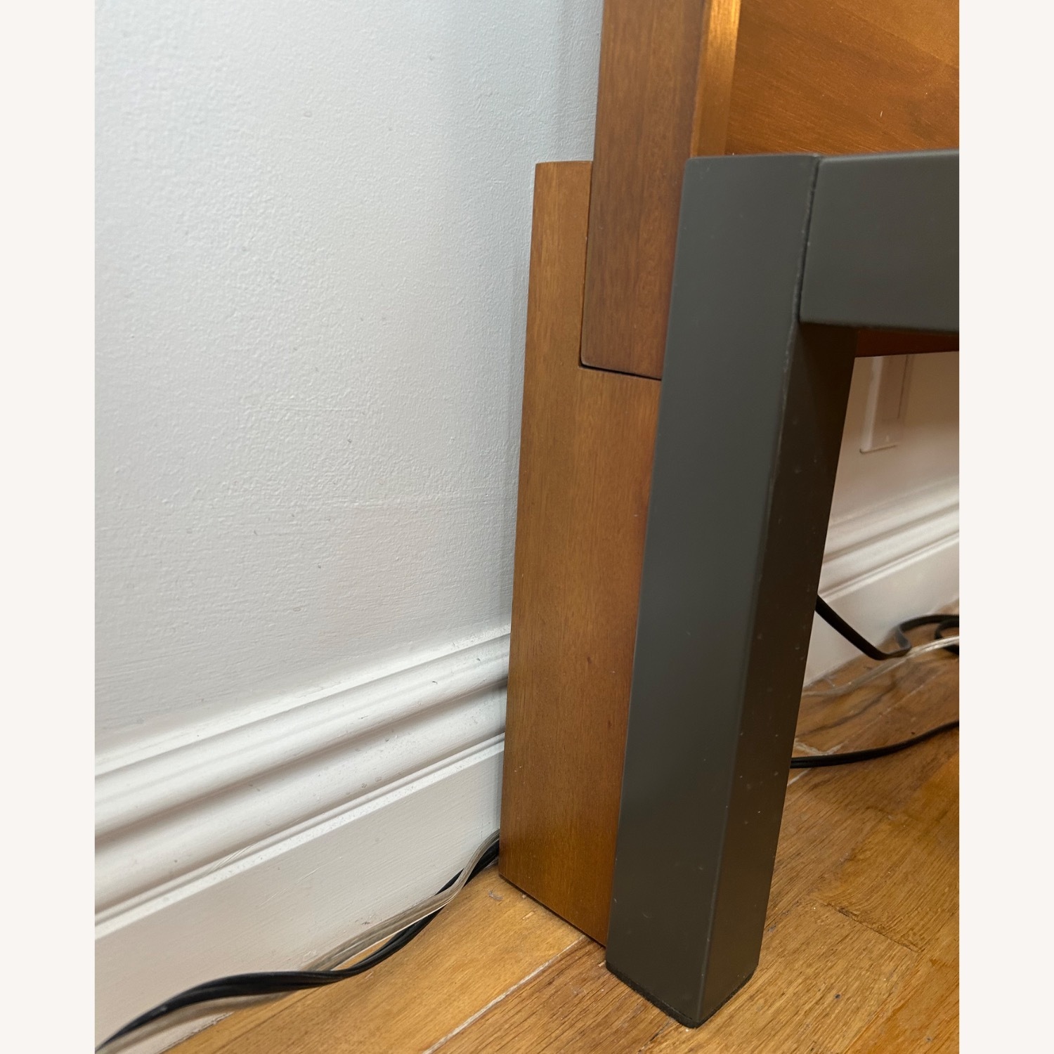 West Elm Queen Bed Frame & Headboard - image-9