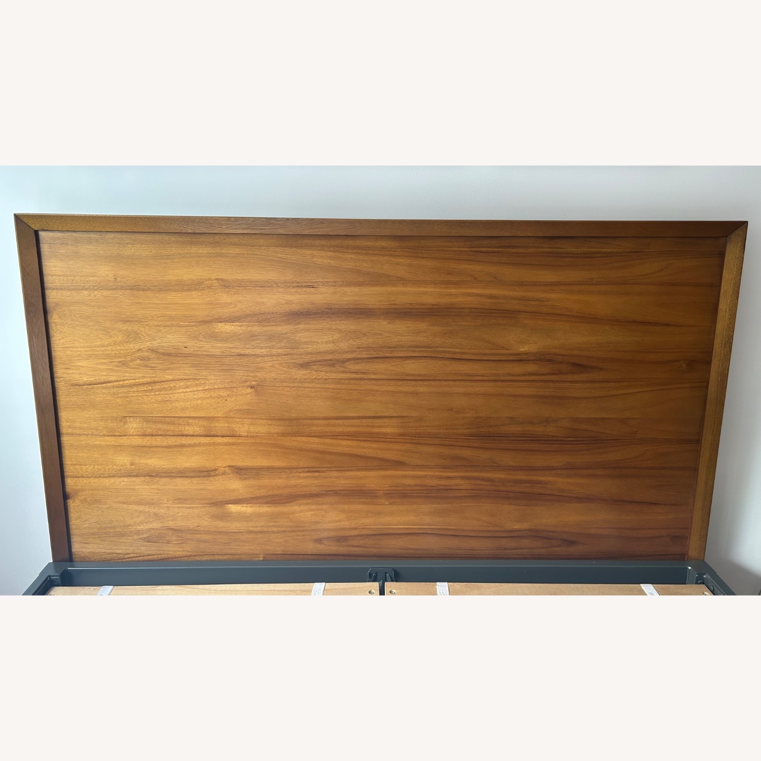 West Elm Queen Bed Frame & Headboard - image-1