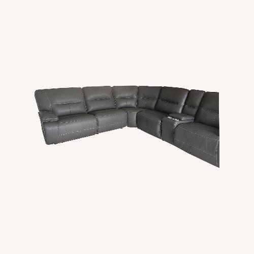 Used Reduced! Brand New, Unused, Electric Faux Sectional for sale on AptDeco