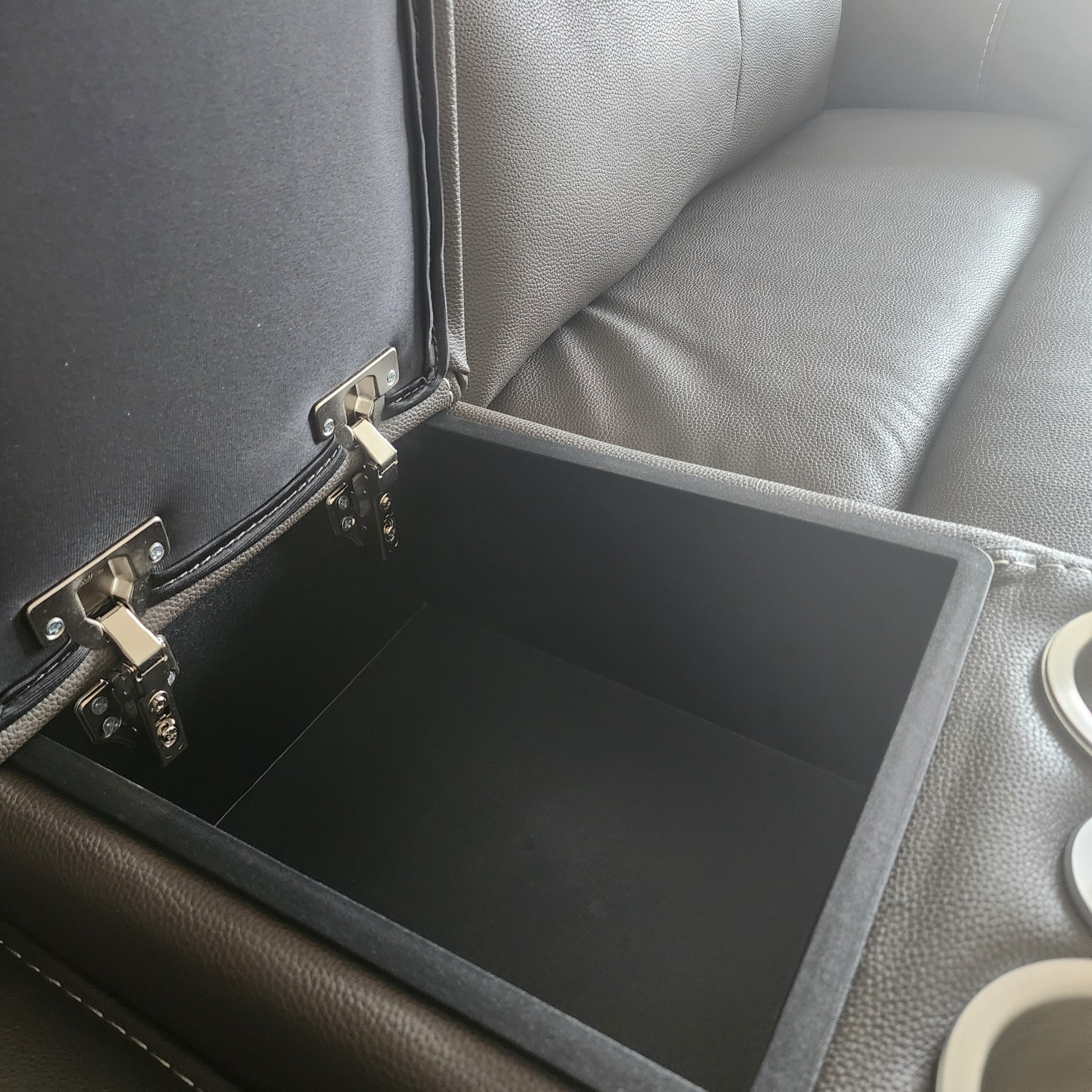 Reduced! Brand New, Unused, Electric Faux Sectional - image-3