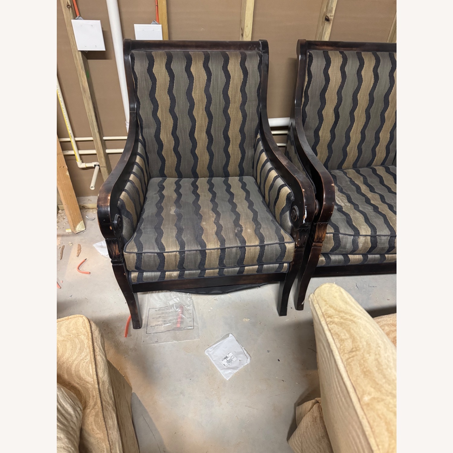 Ralph Lauren Fabric Accent Chairs - image-1