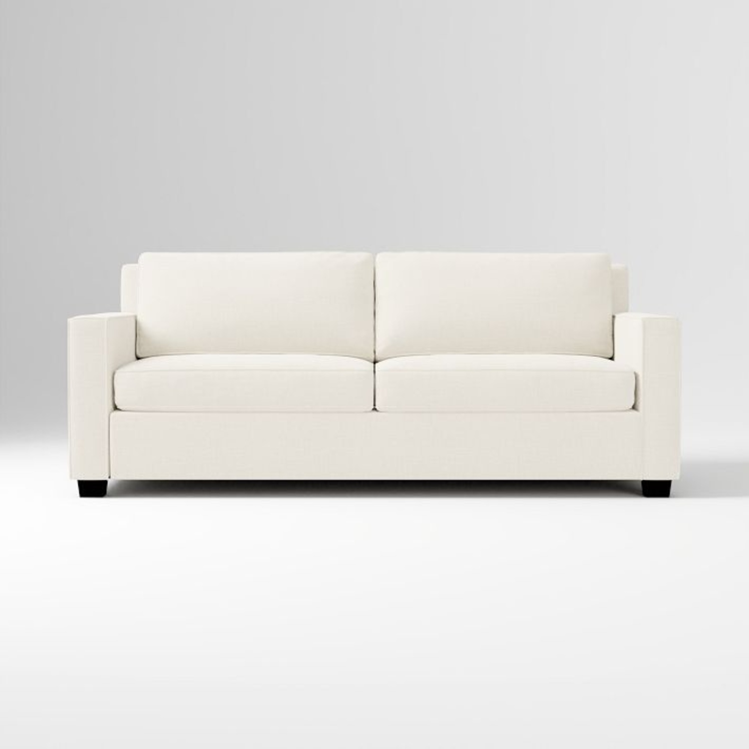 West Elm Henry Natural Linen 2 Seater Sofa - image-5