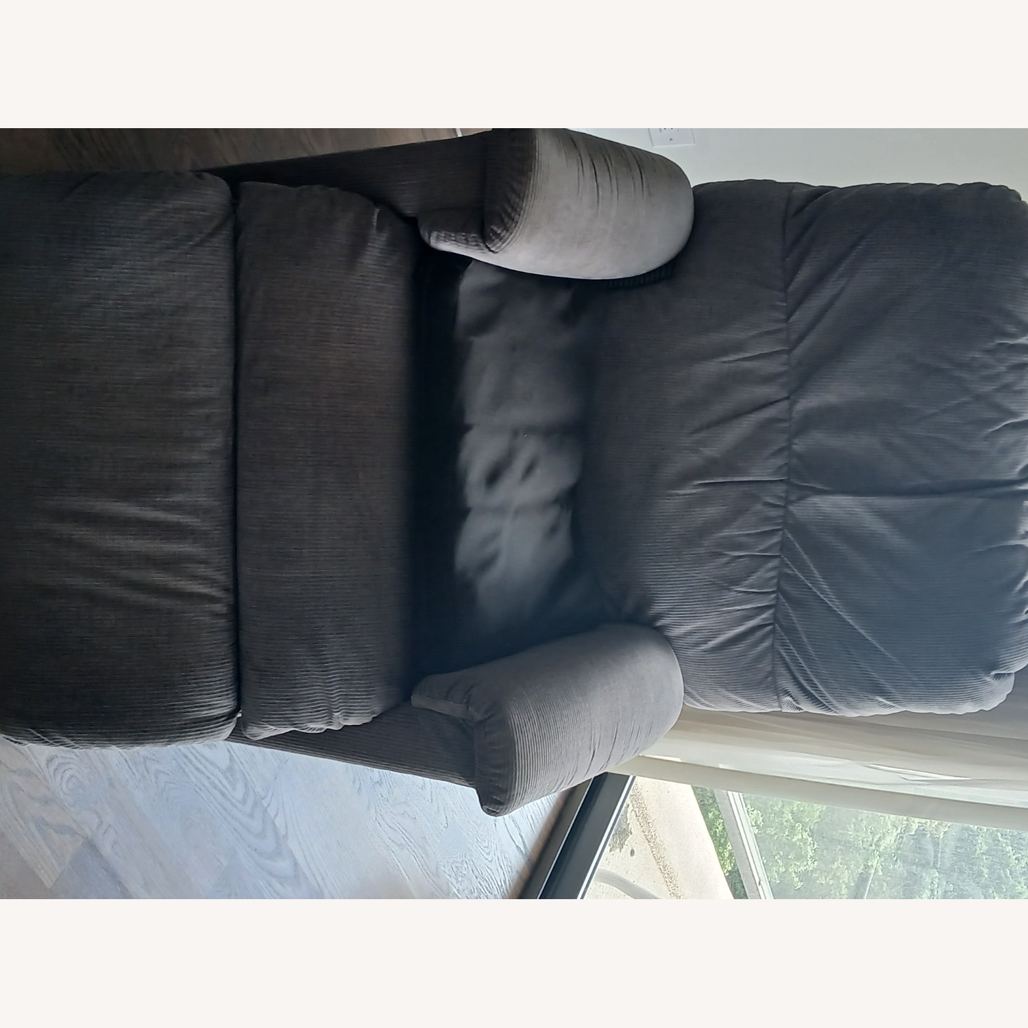 Light Gray Recliner - image-2