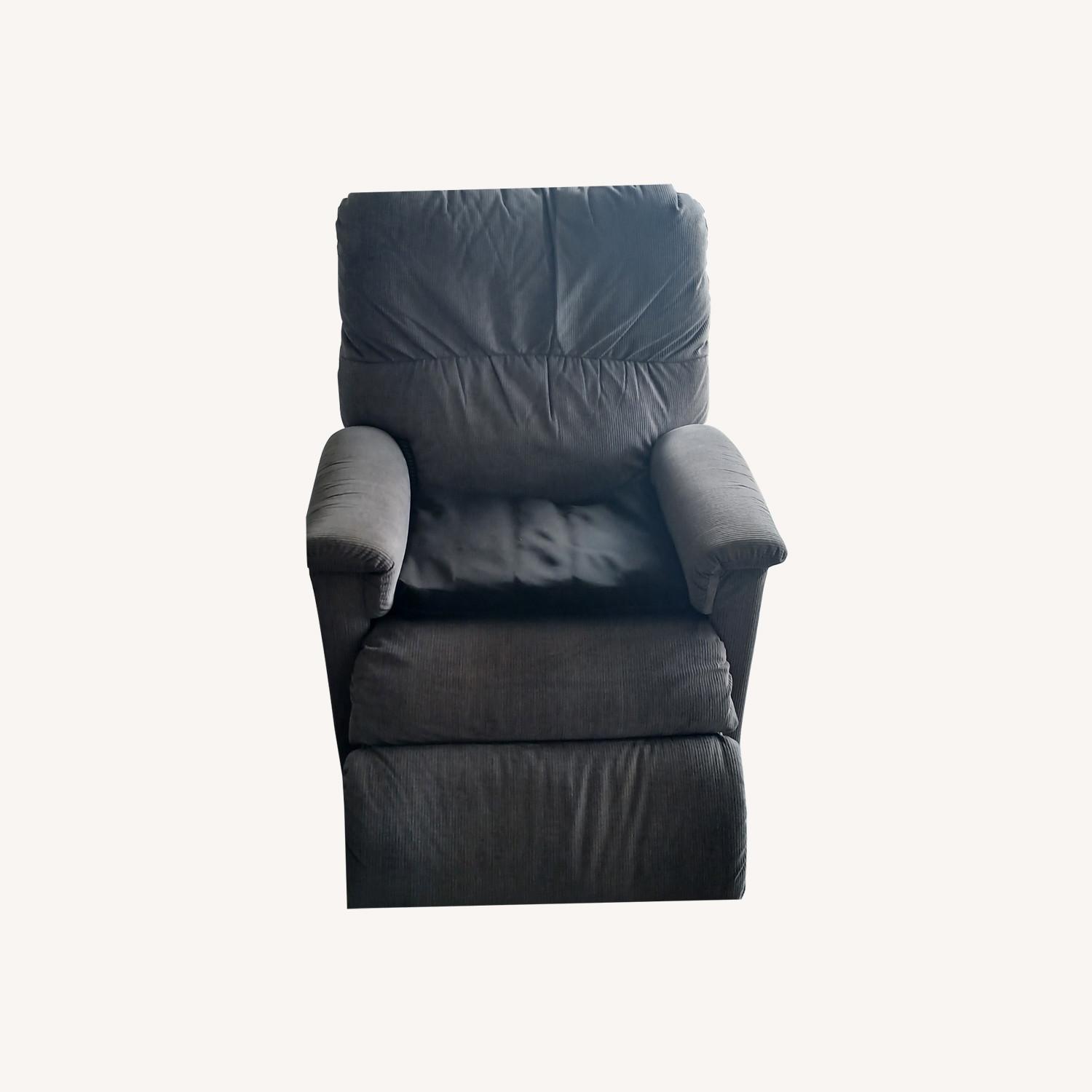Light Gray Recliner - image-0