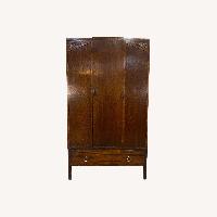 Vintage/Antique Dark Brown Armoire