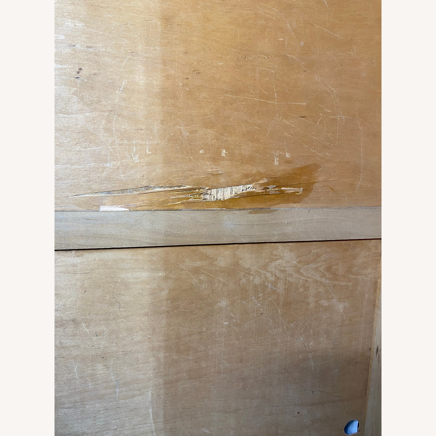 Vintage/Antique Dark Brown Armoire - image-4