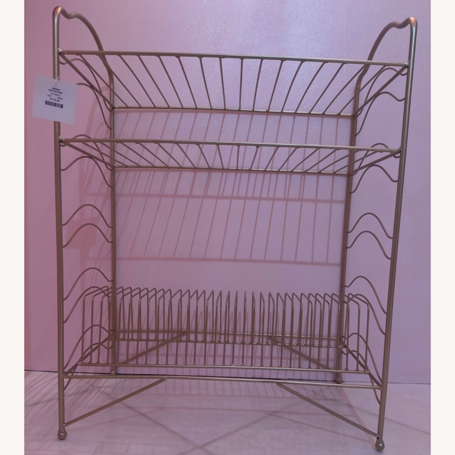 Urban Outfitters Vinyl Record Storage Shelf - image-3