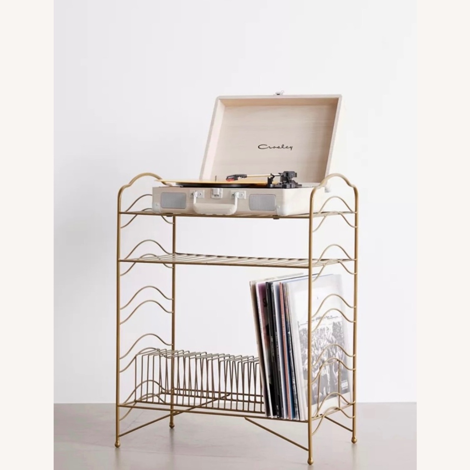 Urban Outfitters Vinyl Record Storage Shelf - image-2