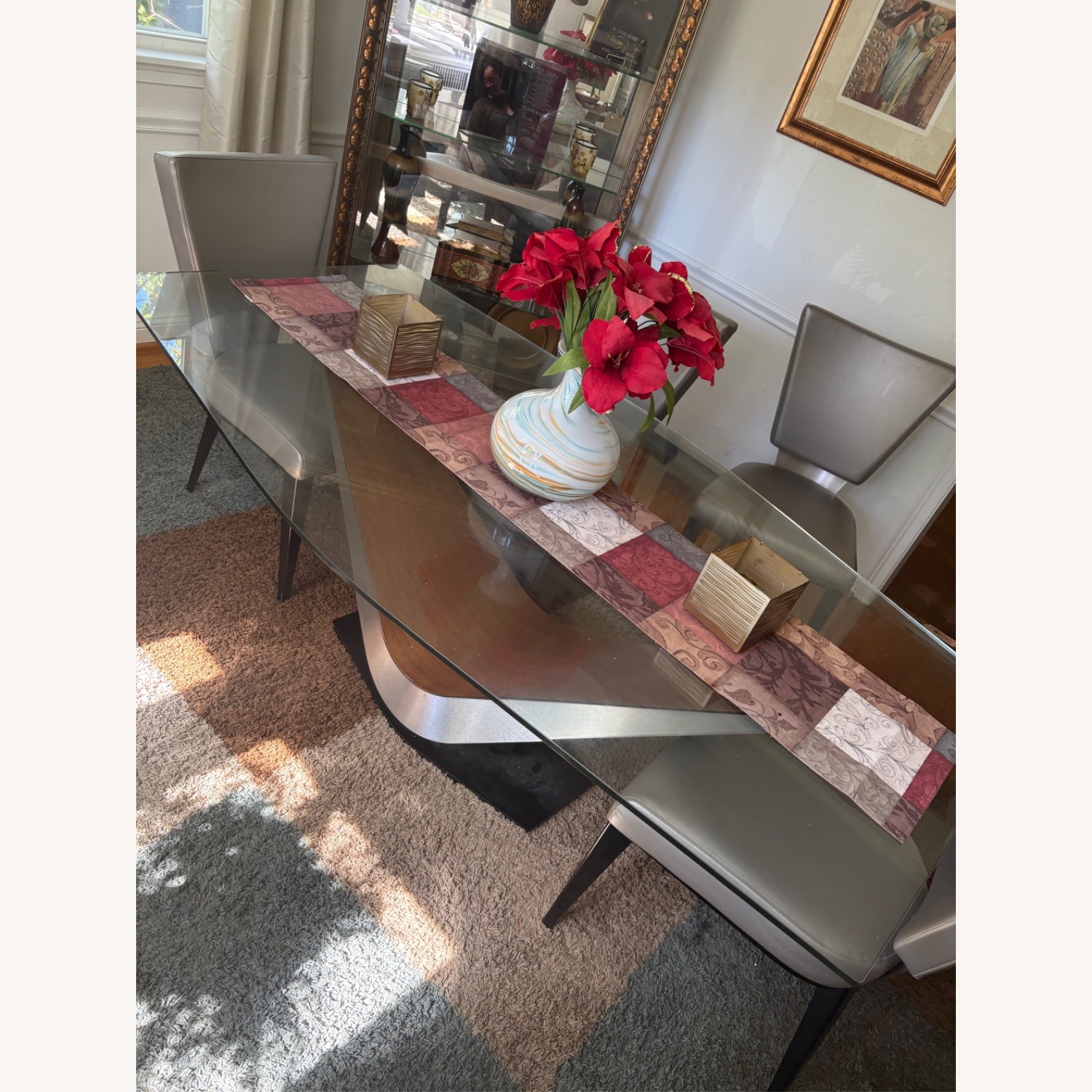 Elegant Home Fashions Glass Dining Set - image-2