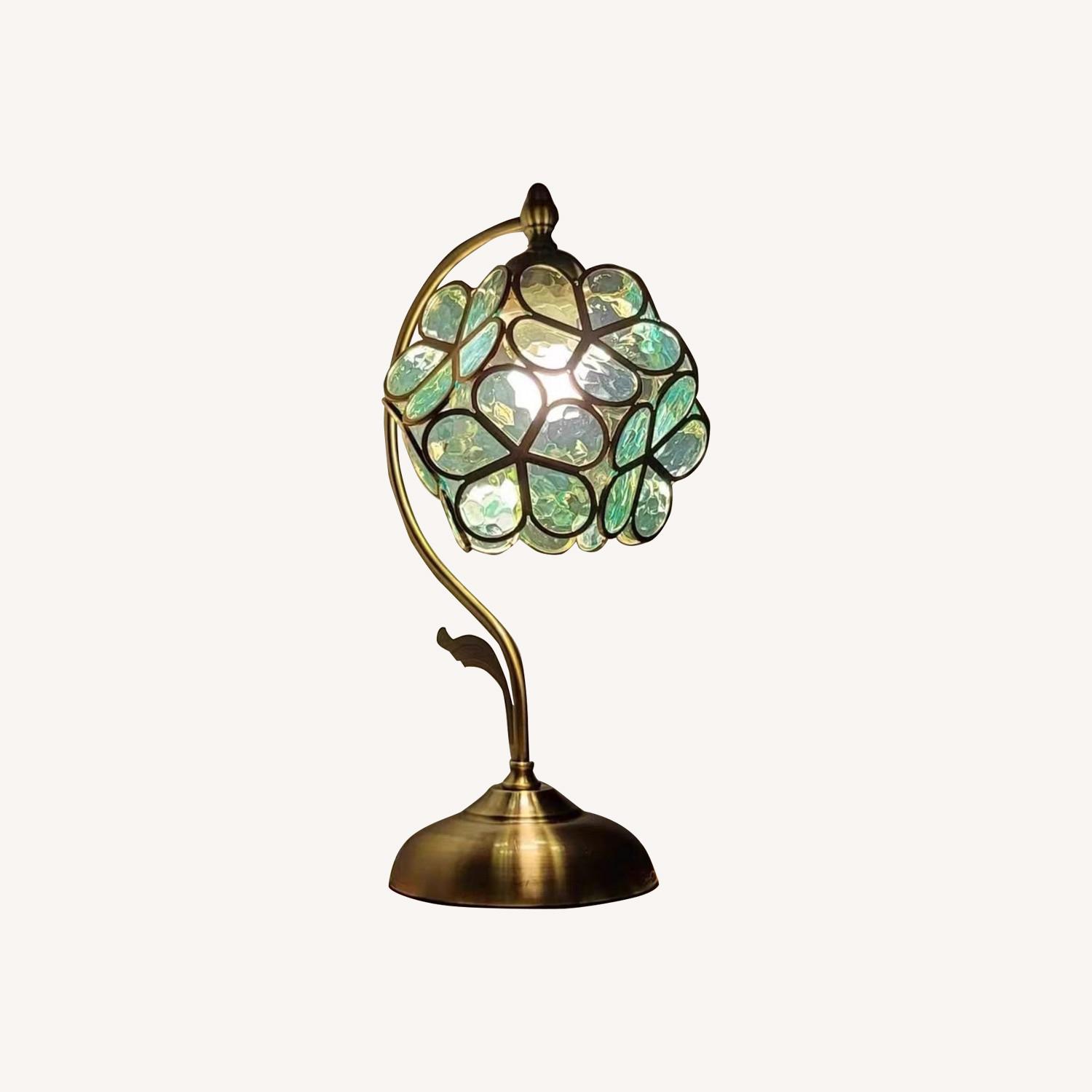 Vintage/Antique Metal Table Lamp - image-0