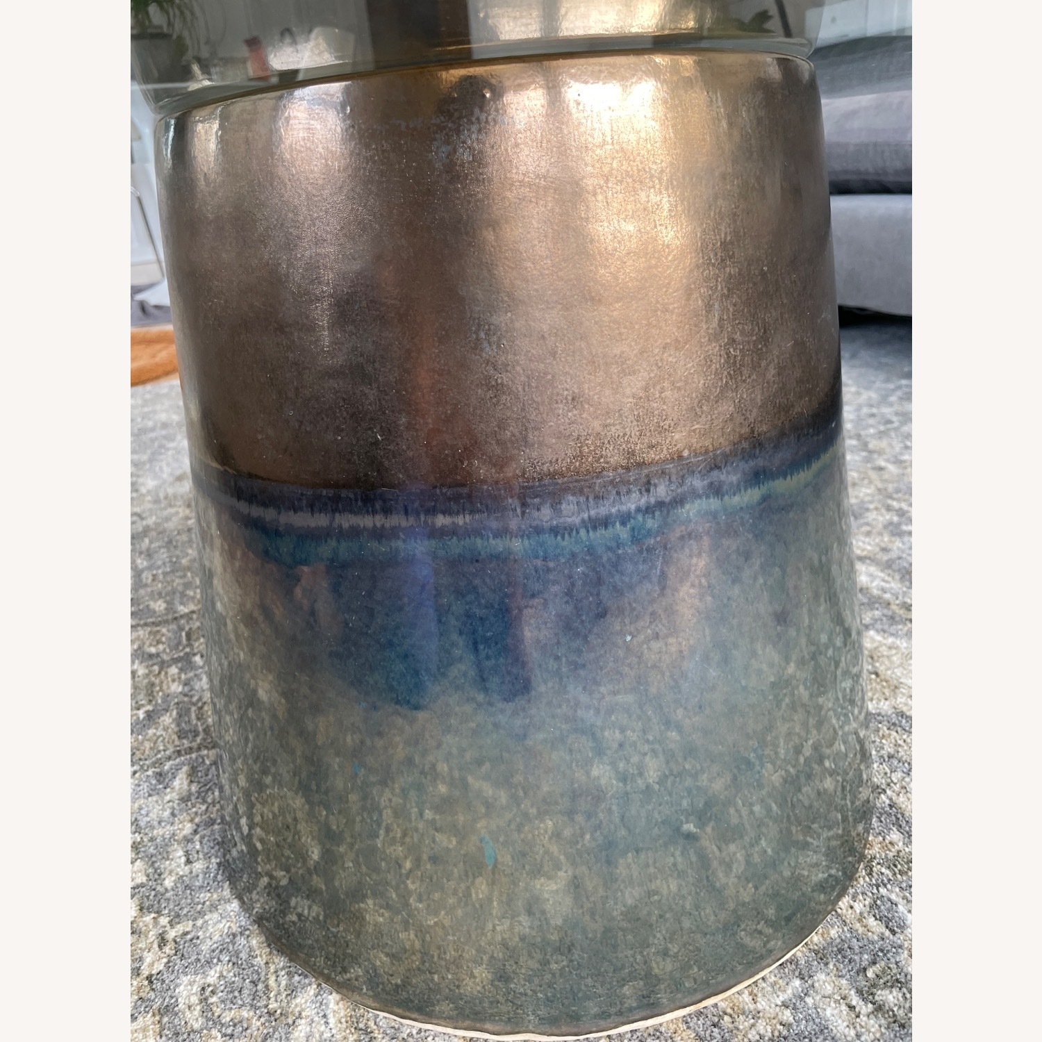 West Elm Ombré Metallic Coffee Table Coffee Table - image-3