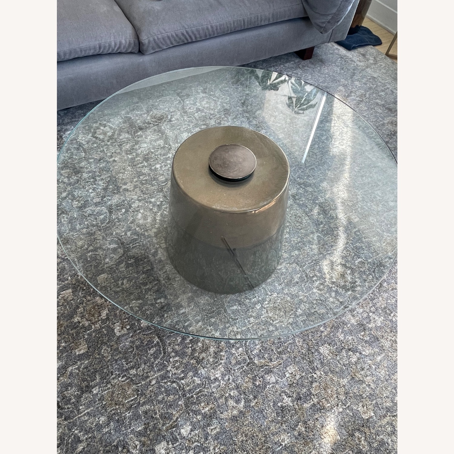 West Elm Ombré Metallic Coffee Table Coffee Table - image-2