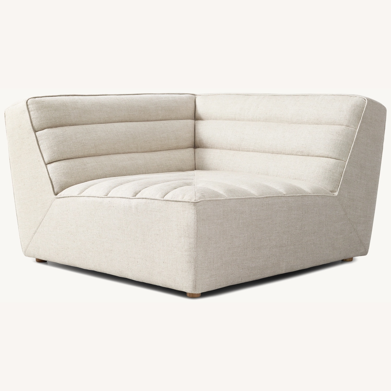 Restoration Hardware Chelsea Natural 2 Seater Sofa - image-0