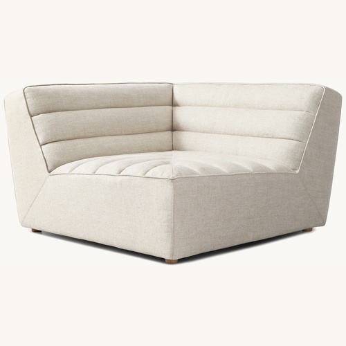 Used Restoration Hardware Chelsea Natural 2 Seater Sofa for sale on AptDeco