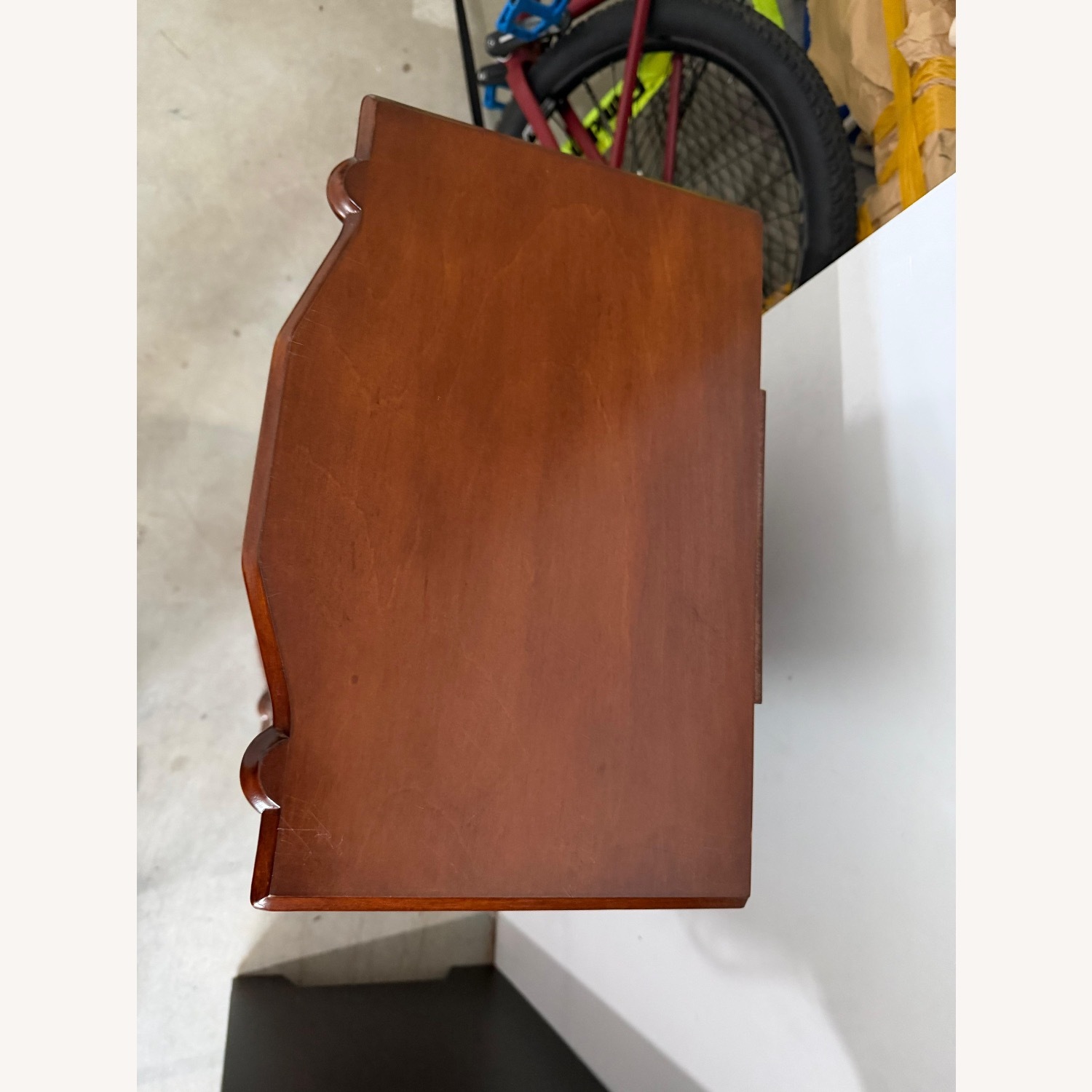 Elegant Wooden Jewelry Armoire - image-4