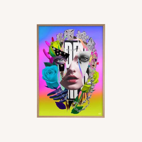 Used Nick Thomm Wood Wall Art for sale on AptDeco