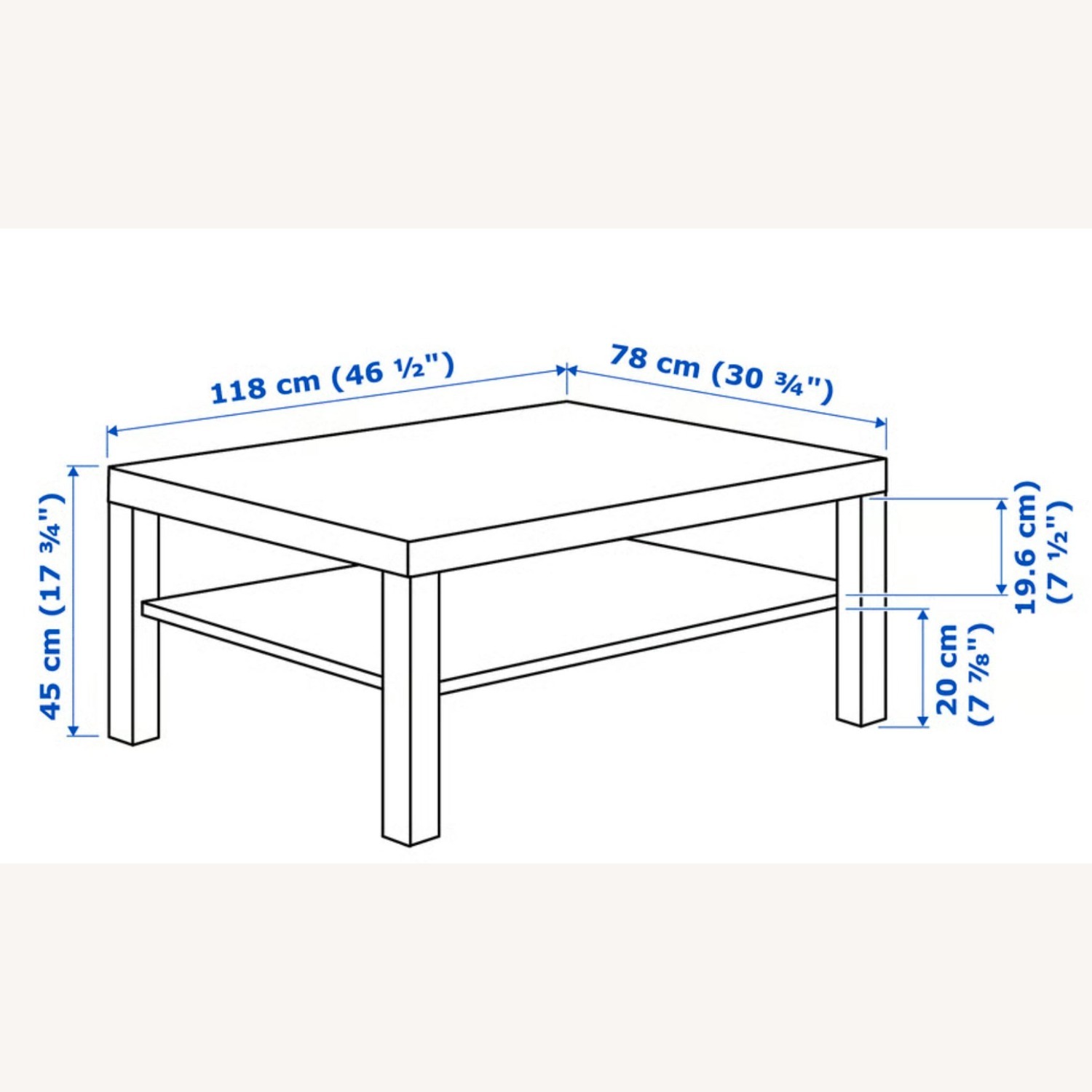 IKEA LACK Coffee Table - image-2