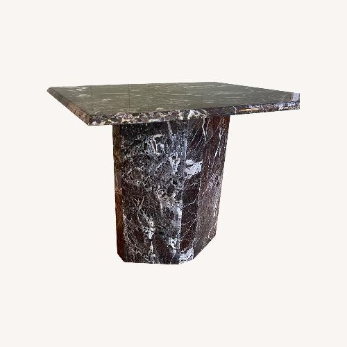 Used Vintage/Antique Black Marble Side Tables for sale on AptDeco