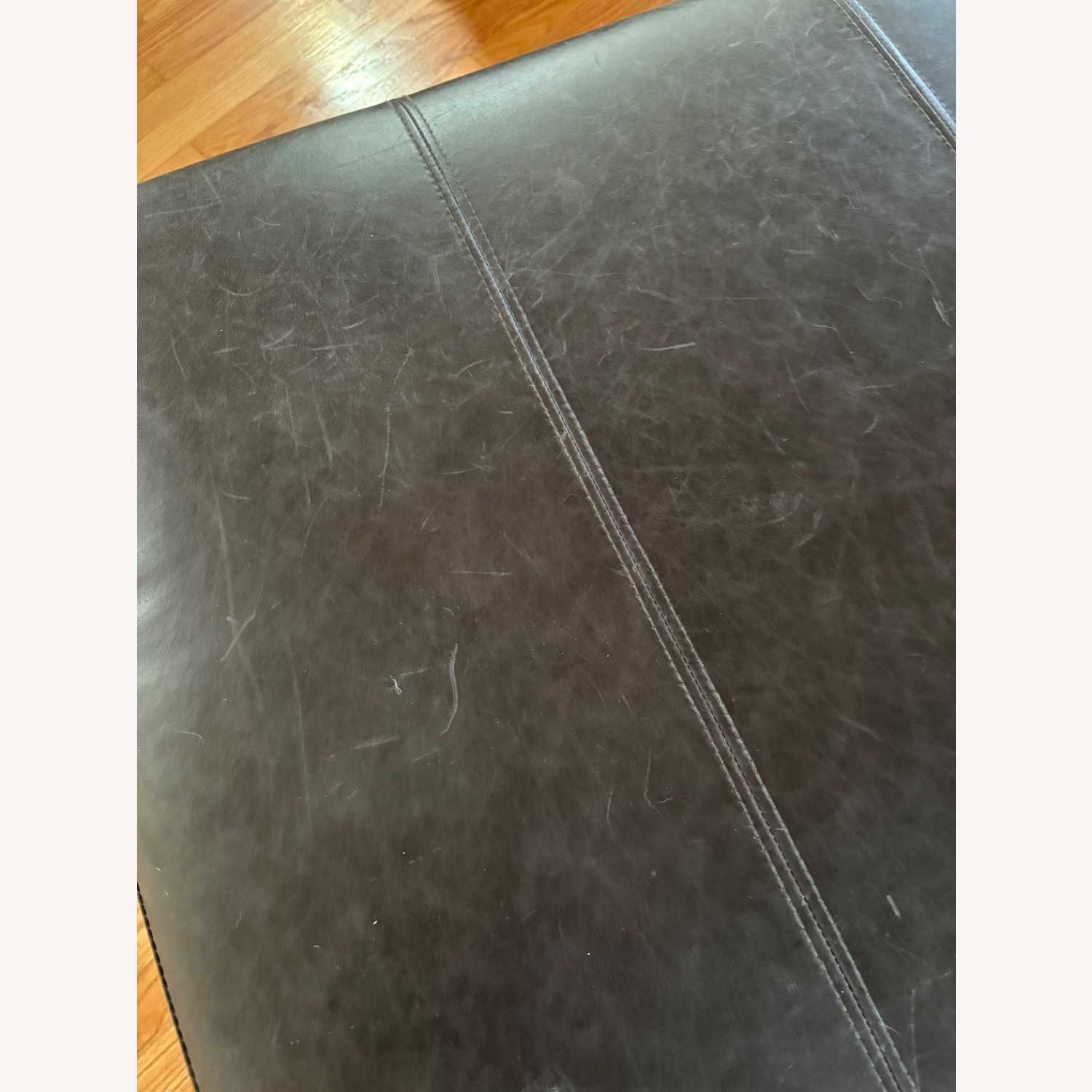 Four Hands Chaz Square Ottoman - image-5