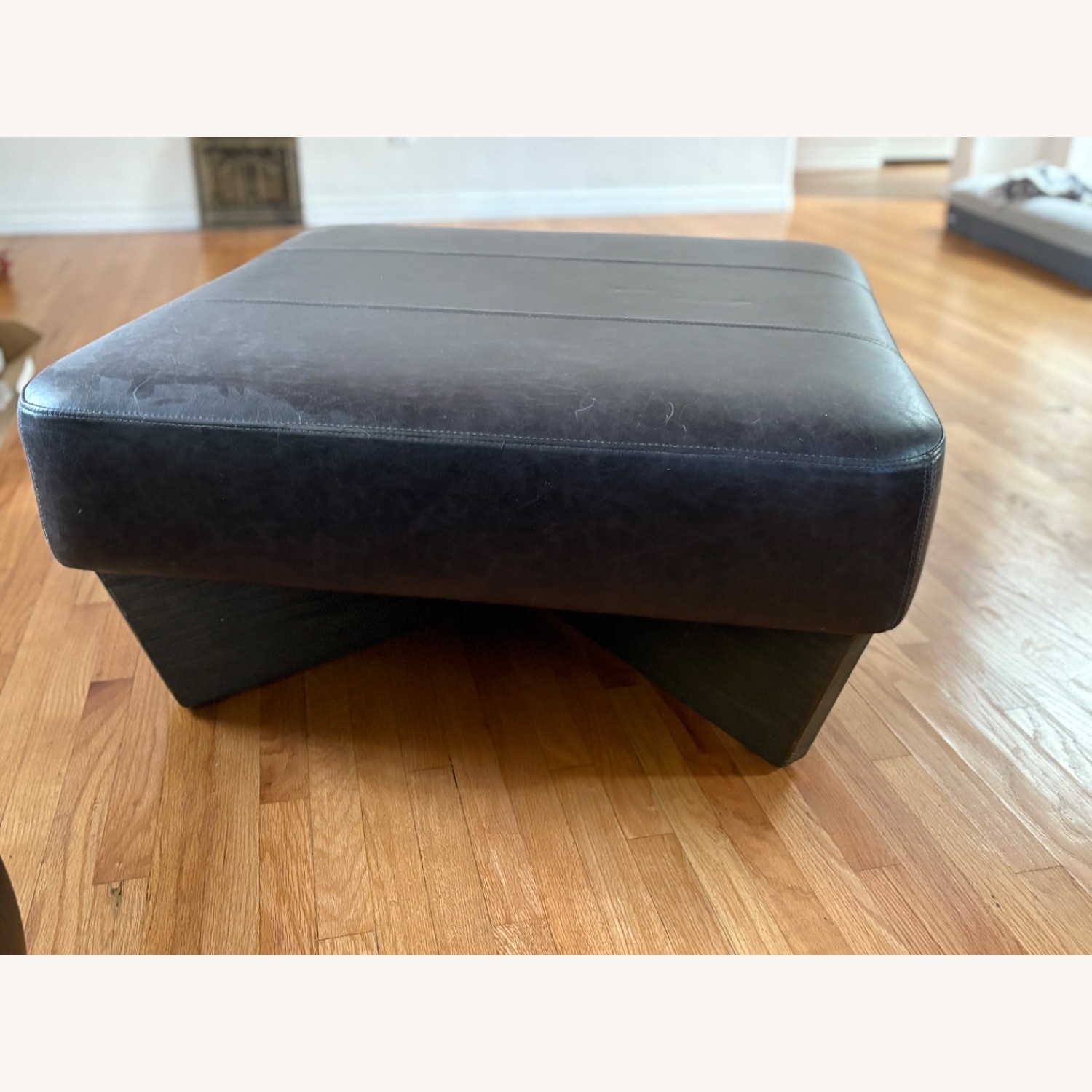 Four Hands Chaz Square Ottoman - image-1
