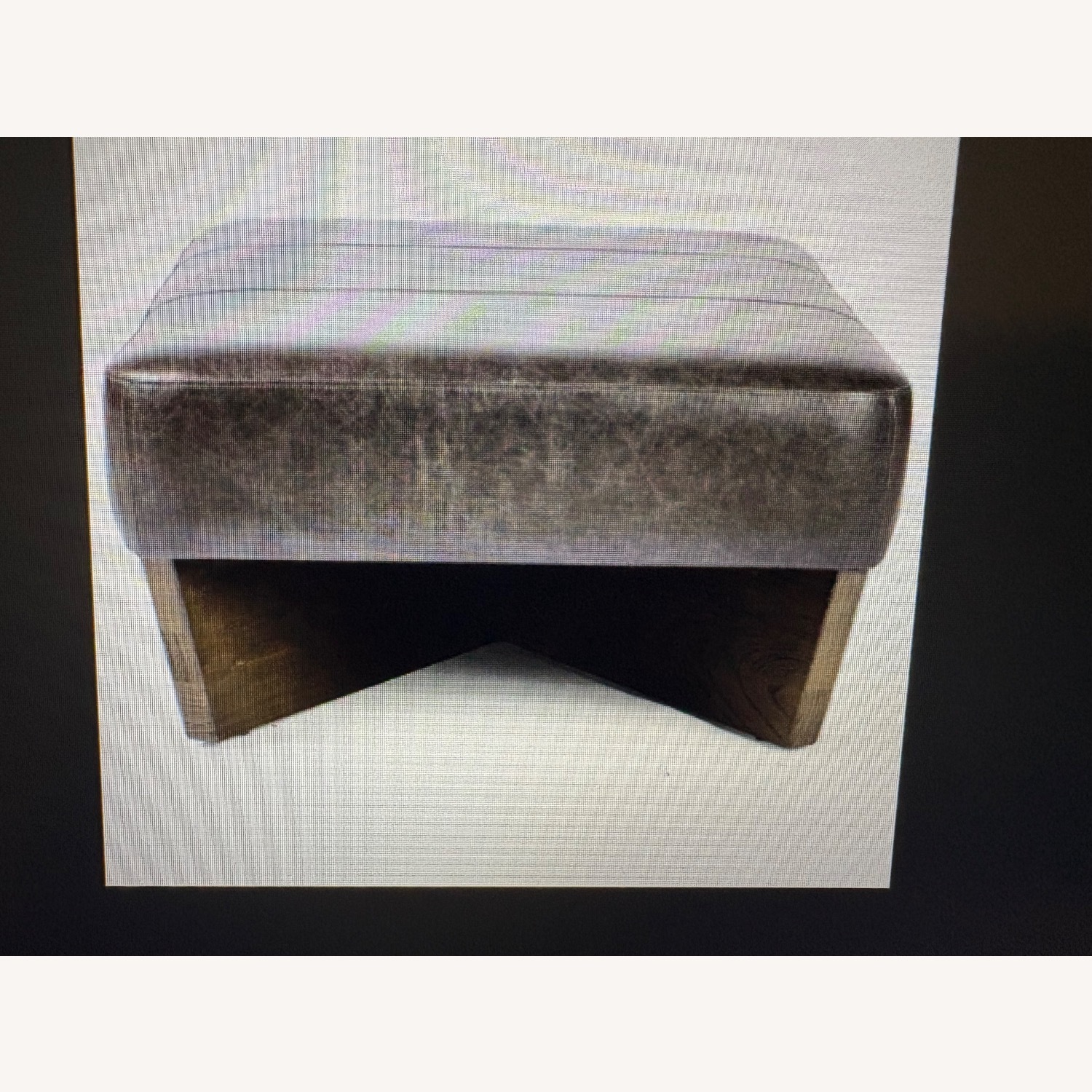 Four Hands Chaz Square Ottoman - image-7