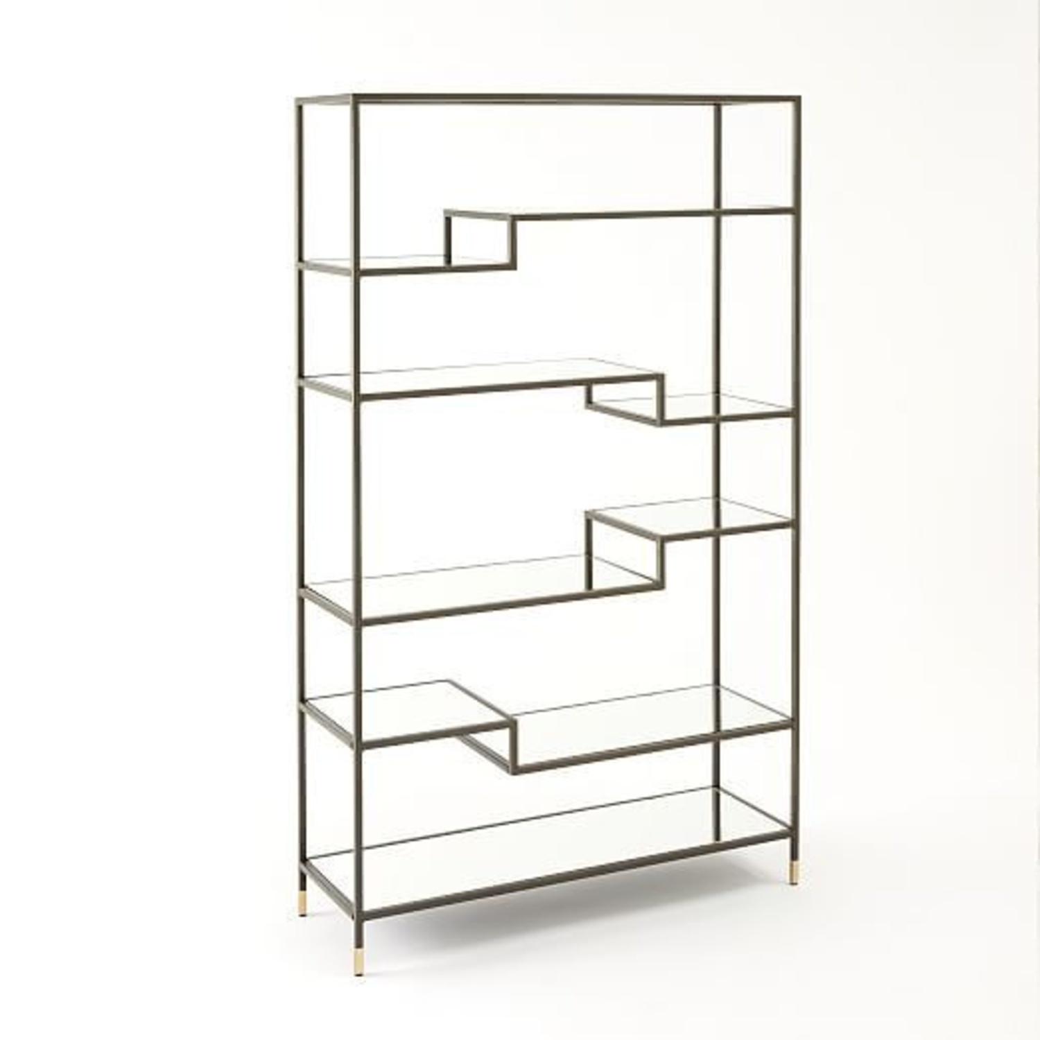 West Elm Tiered Tower Bookcase - image-4