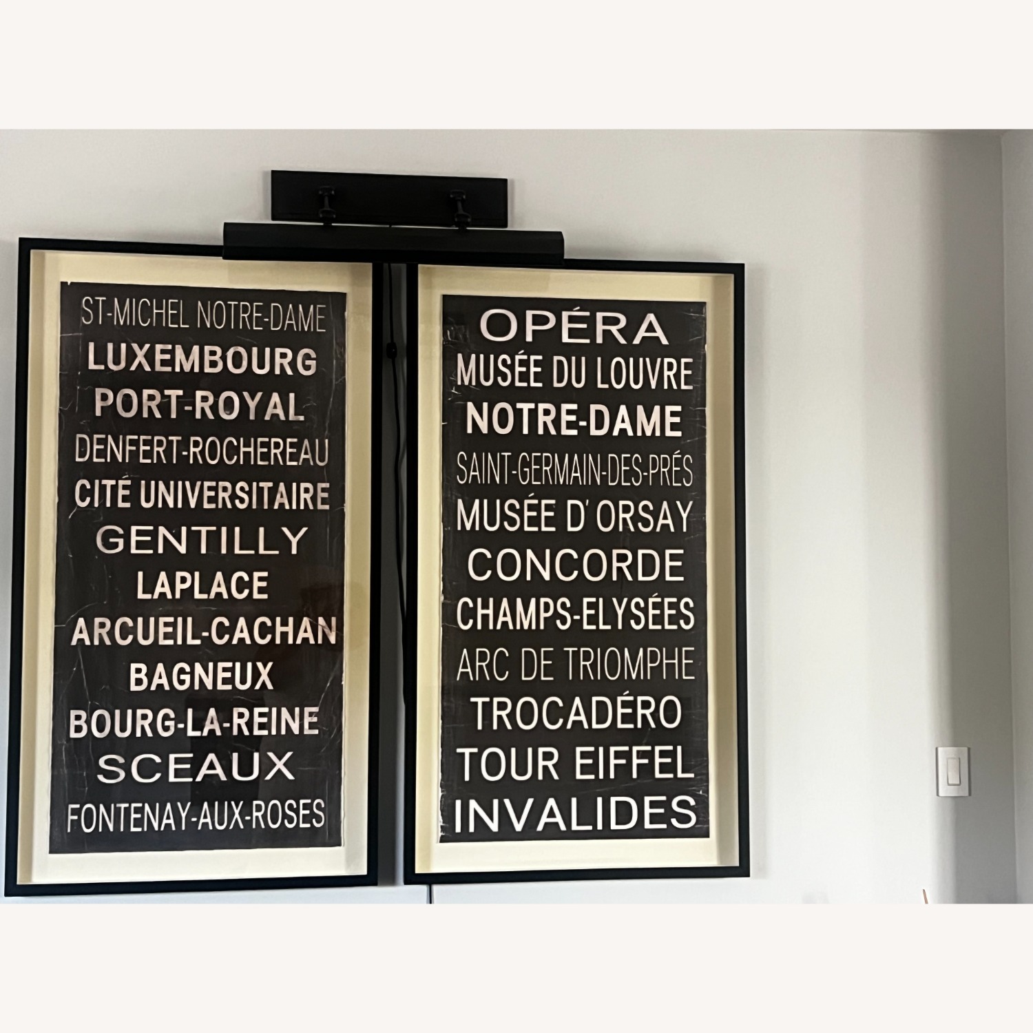 Restoration Hardware Paris Subway Stations Art - image-1