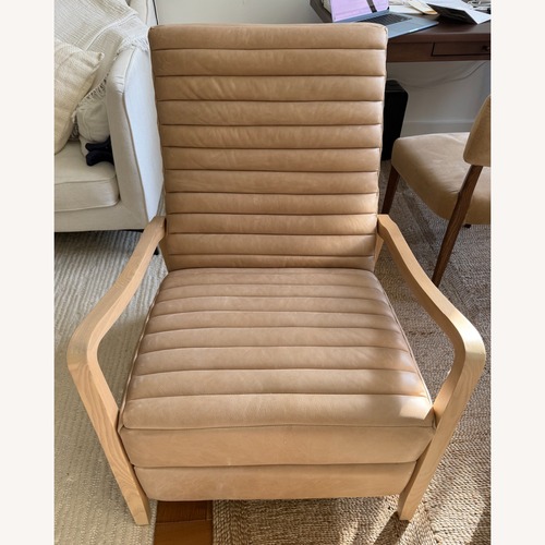 Used Chance Modern Leather Recliner  for sale on AptDeco