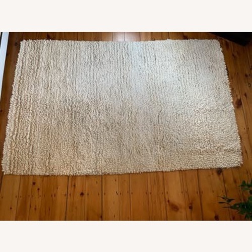 Used Pottery Barn Wool Rug for sale on AptDeco