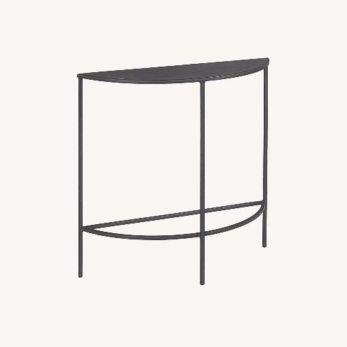Used Room & Board Black Metal Side Table for sale on AptDeco