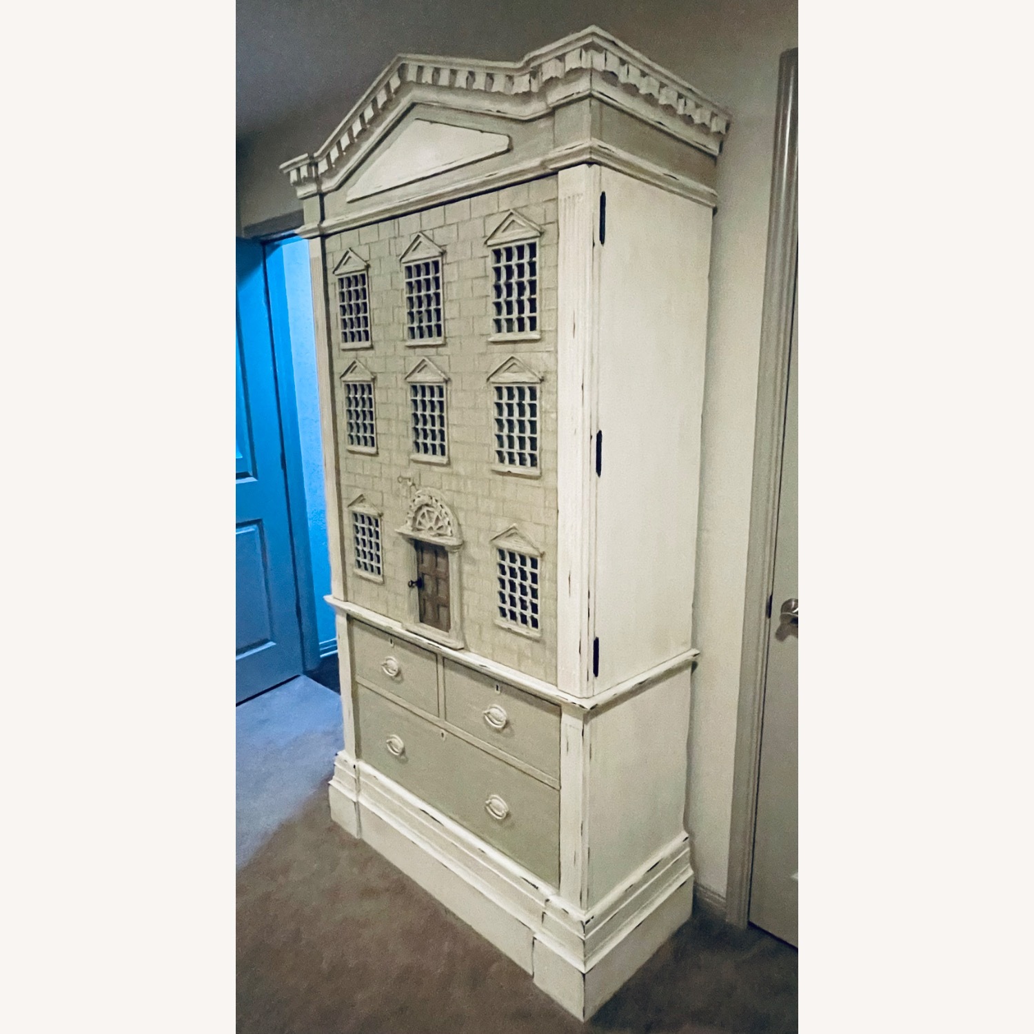 Restoration Hardware Child Doll House Cabinet - image-2