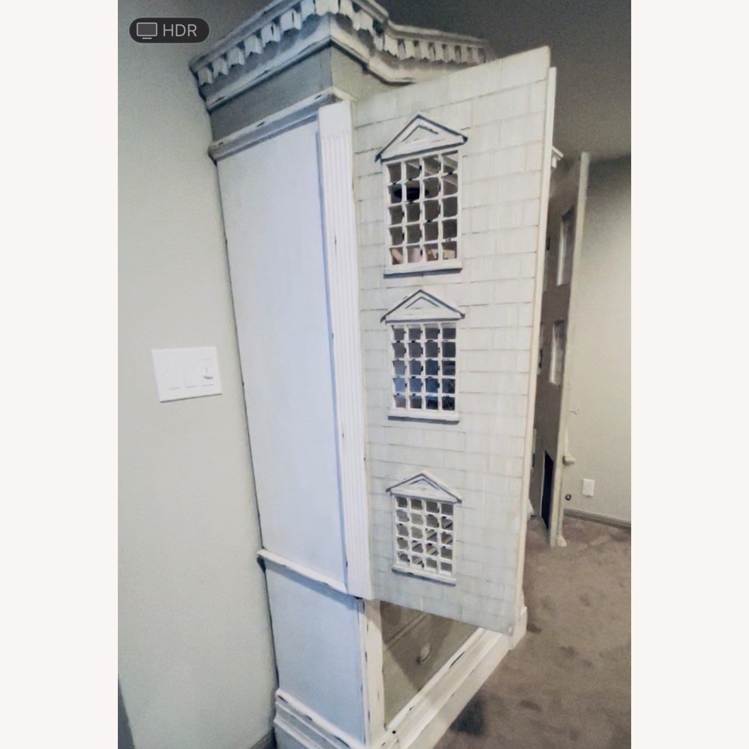 Restoration Hardware Child Doll House Cabinet - image-3