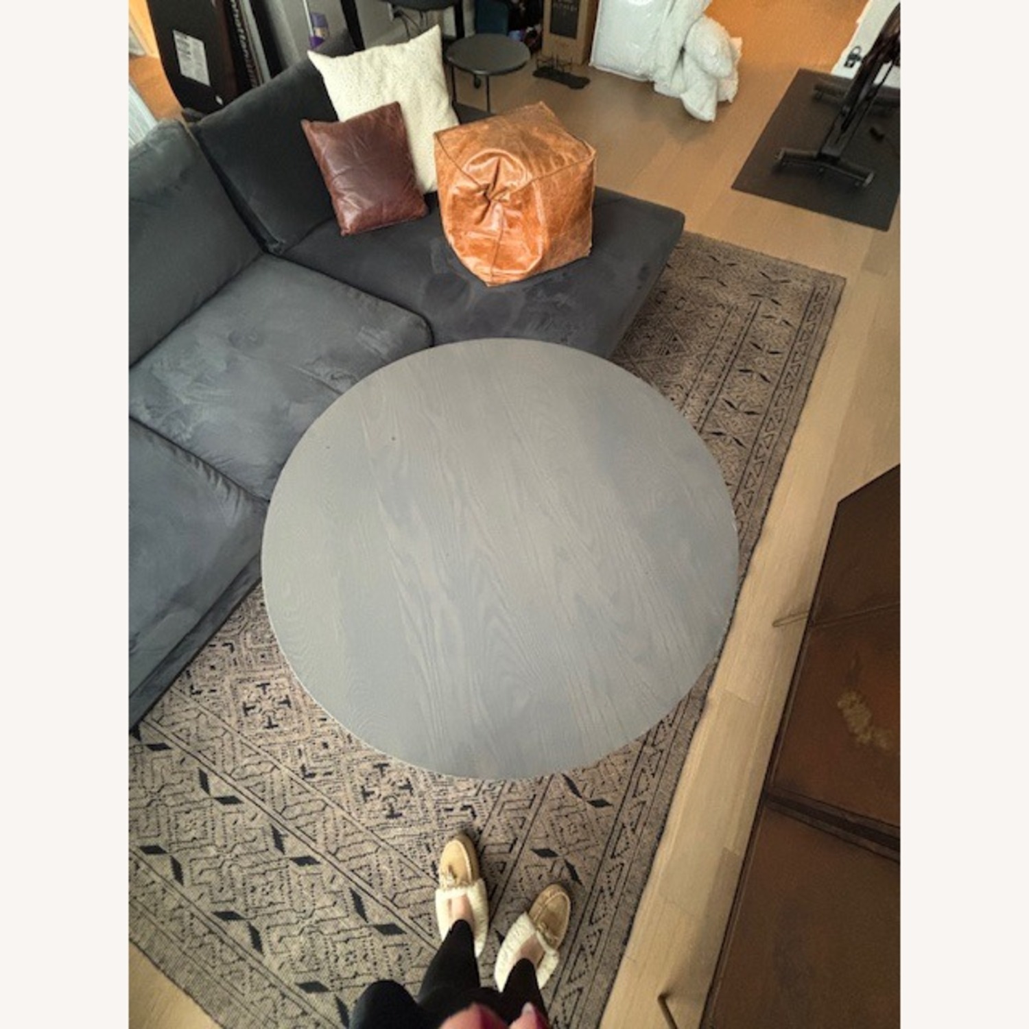 Room & Board Parsons Dark Brown Wood Dining Table - image-3