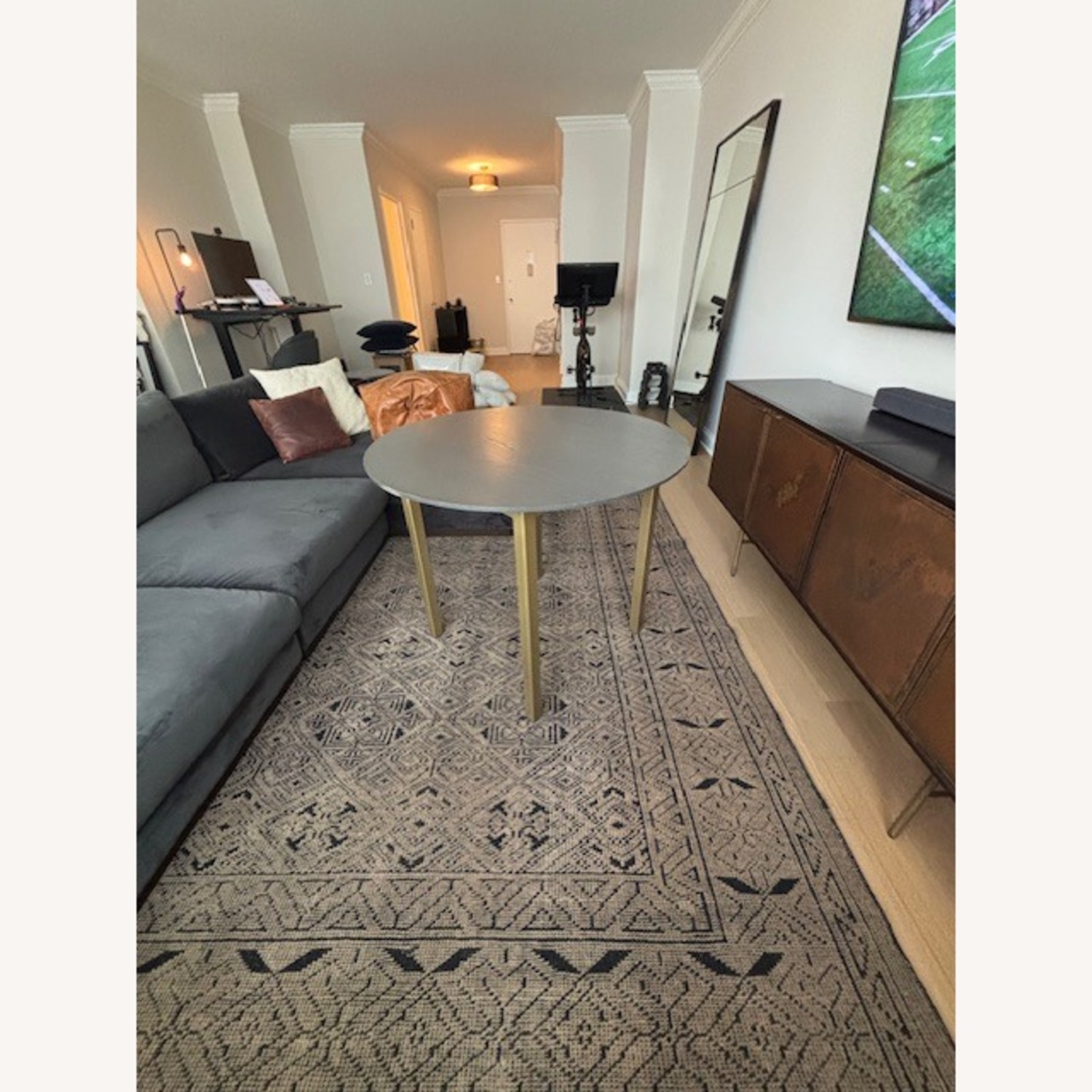 Room & Board Parsons Dark Brown Wood Dining Table - image-4