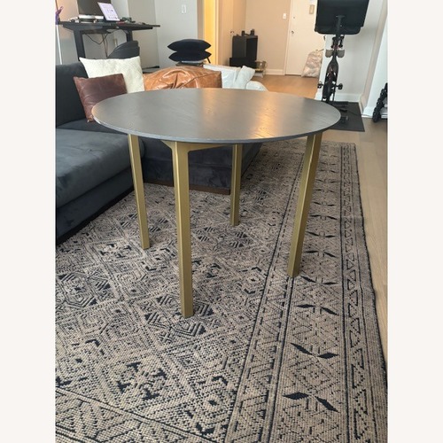 Used Room & Board Parsons Dark Brown Wood Dining Table for sale on AptDeco