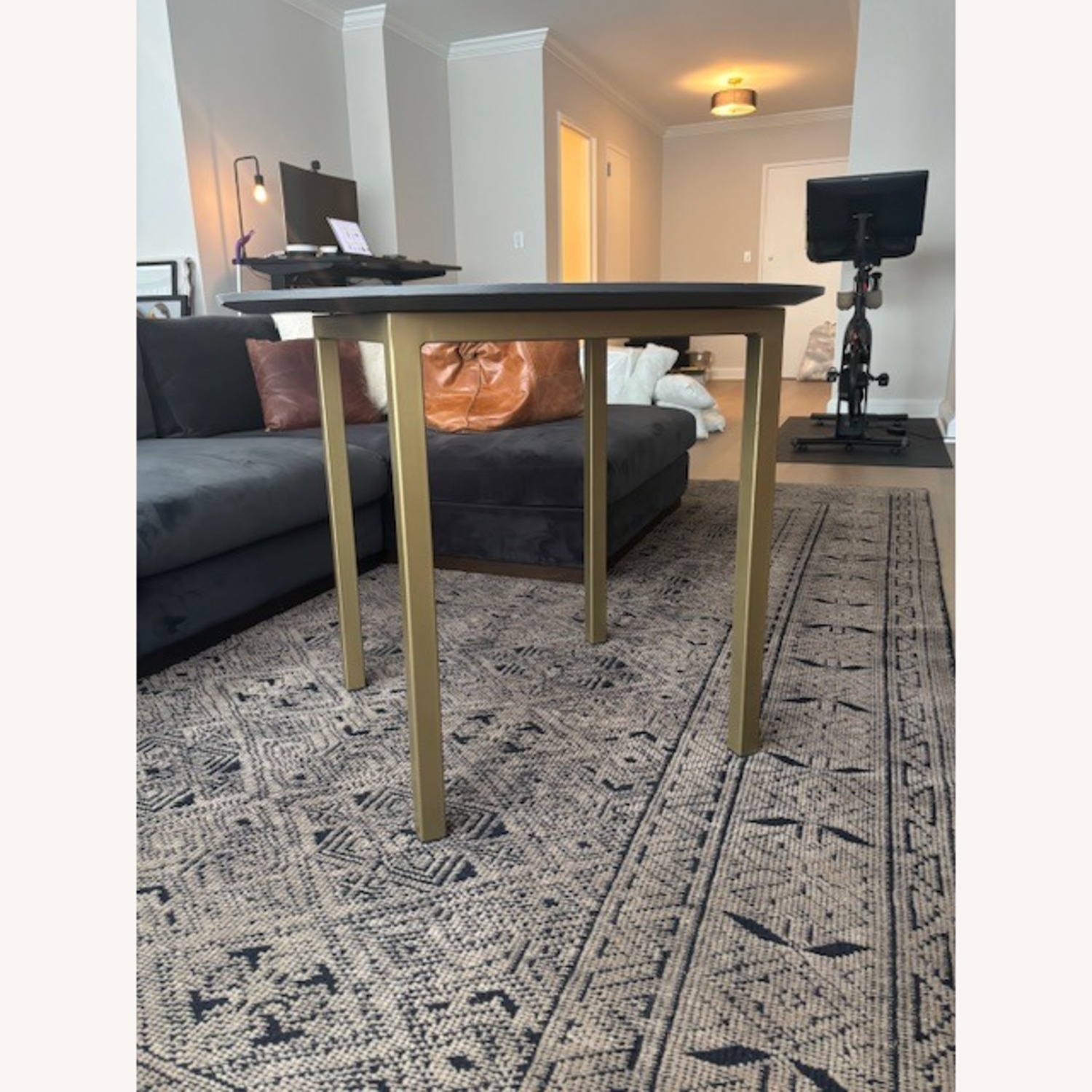 Room & Board Parsons Dark Brown Wood Dining Table - image-2