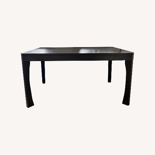Used Anthropologie Black Makdi Dining Table for sale on AptDeco