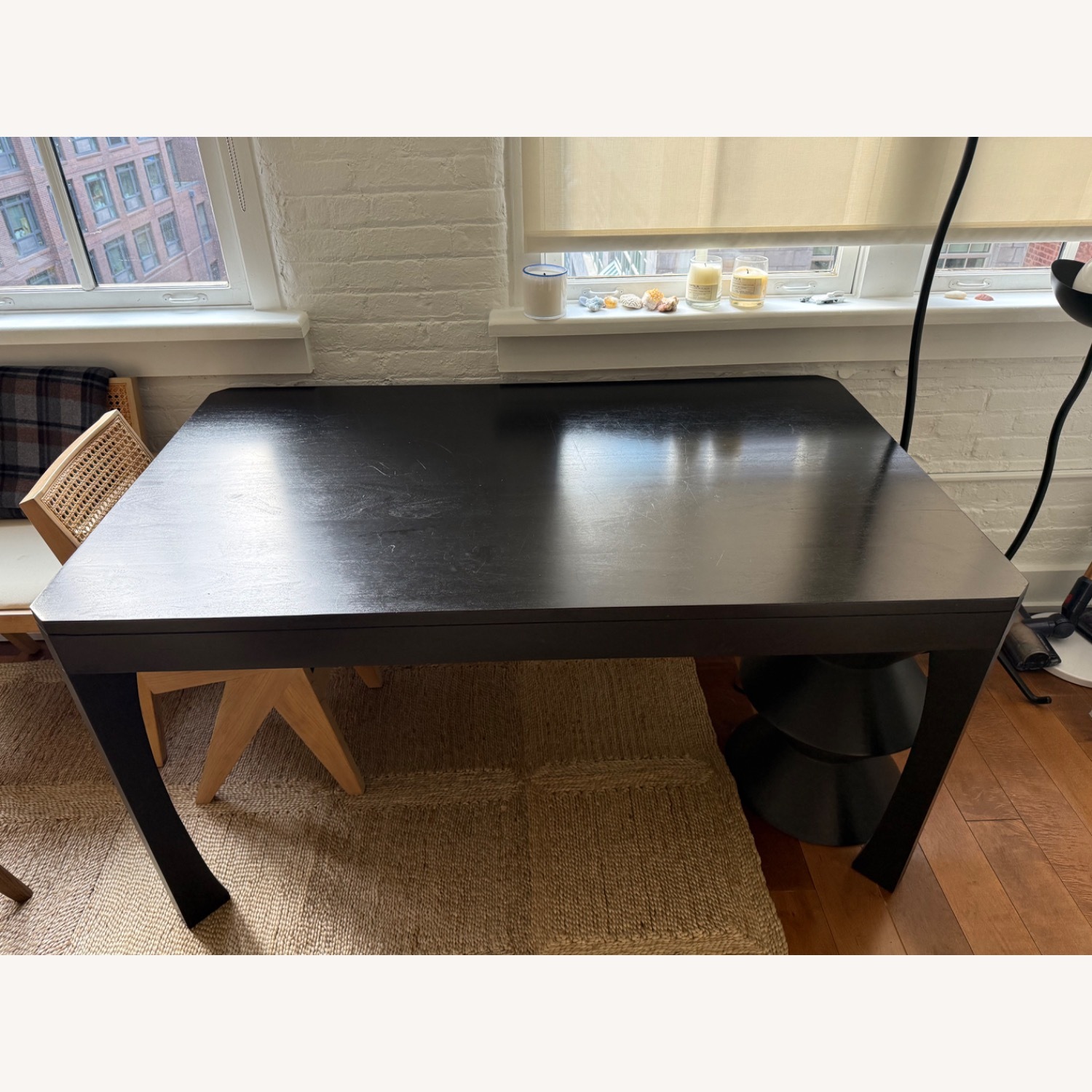 Anthropologie Black Makdi Dining Table - image-3