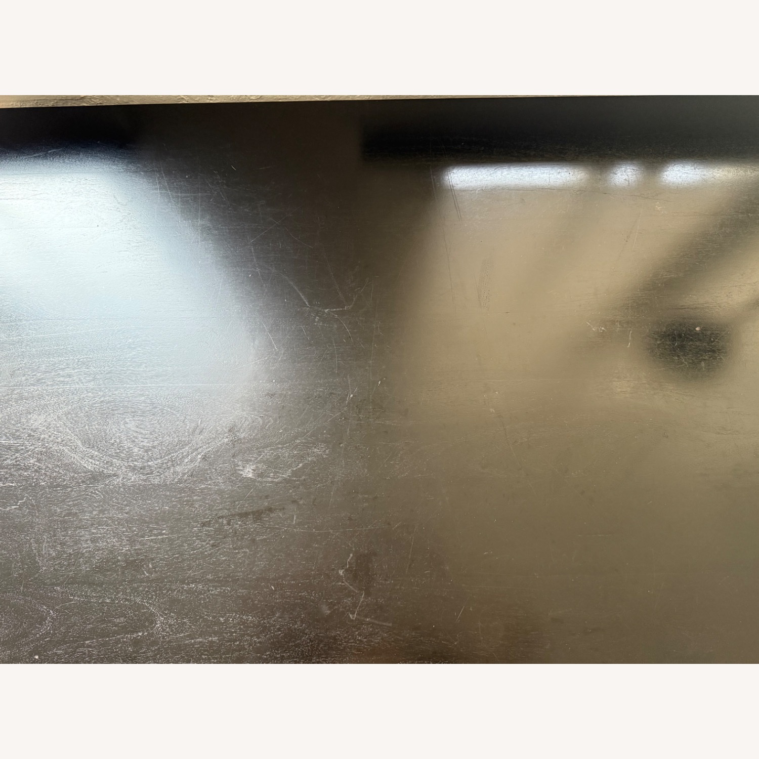 Anthropologie Black Makdi Dining Table - image-2