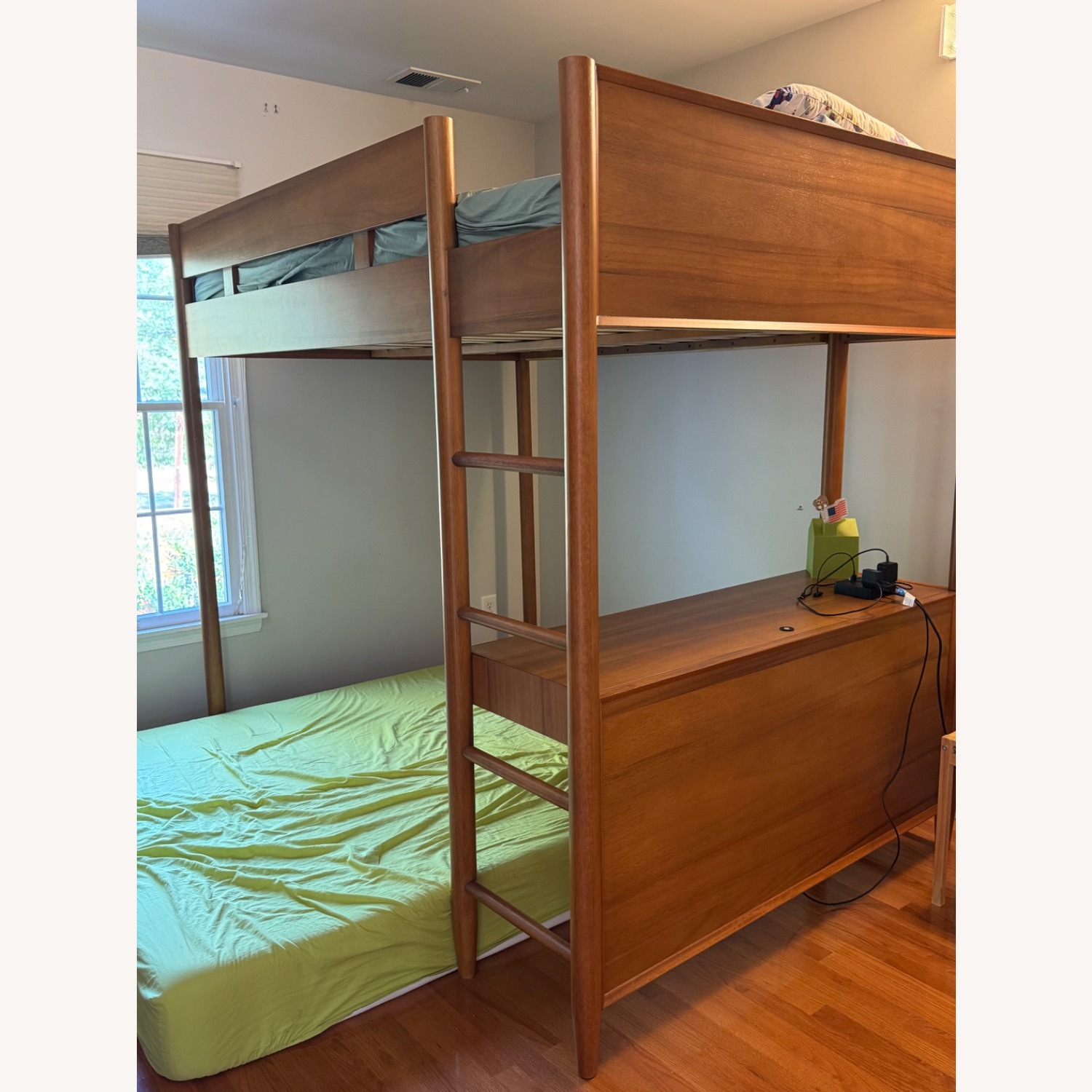 Pottery Barn Kids Mid Century Bunk Bed - image-1
