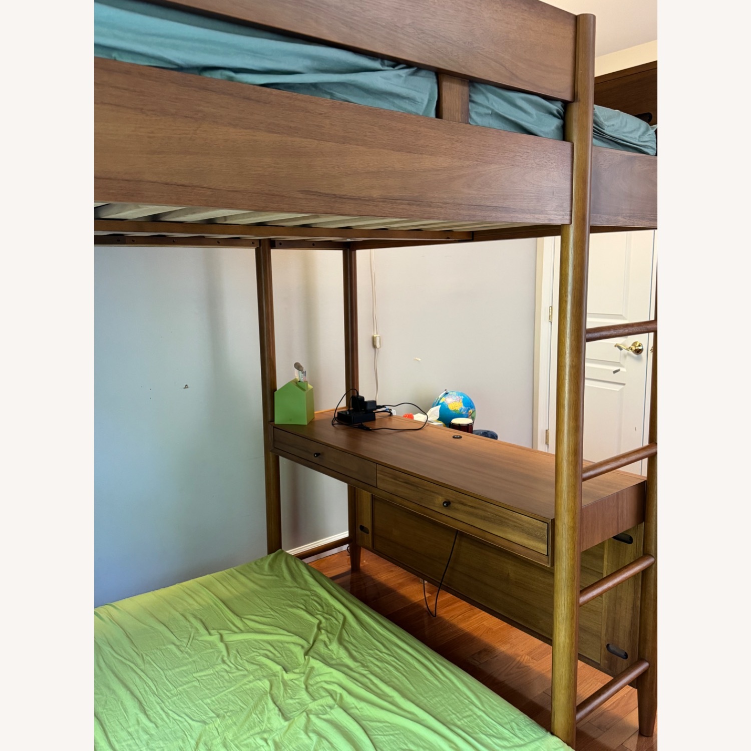 Pottery Barn Kids Mid Century Bunk Bed - image-2