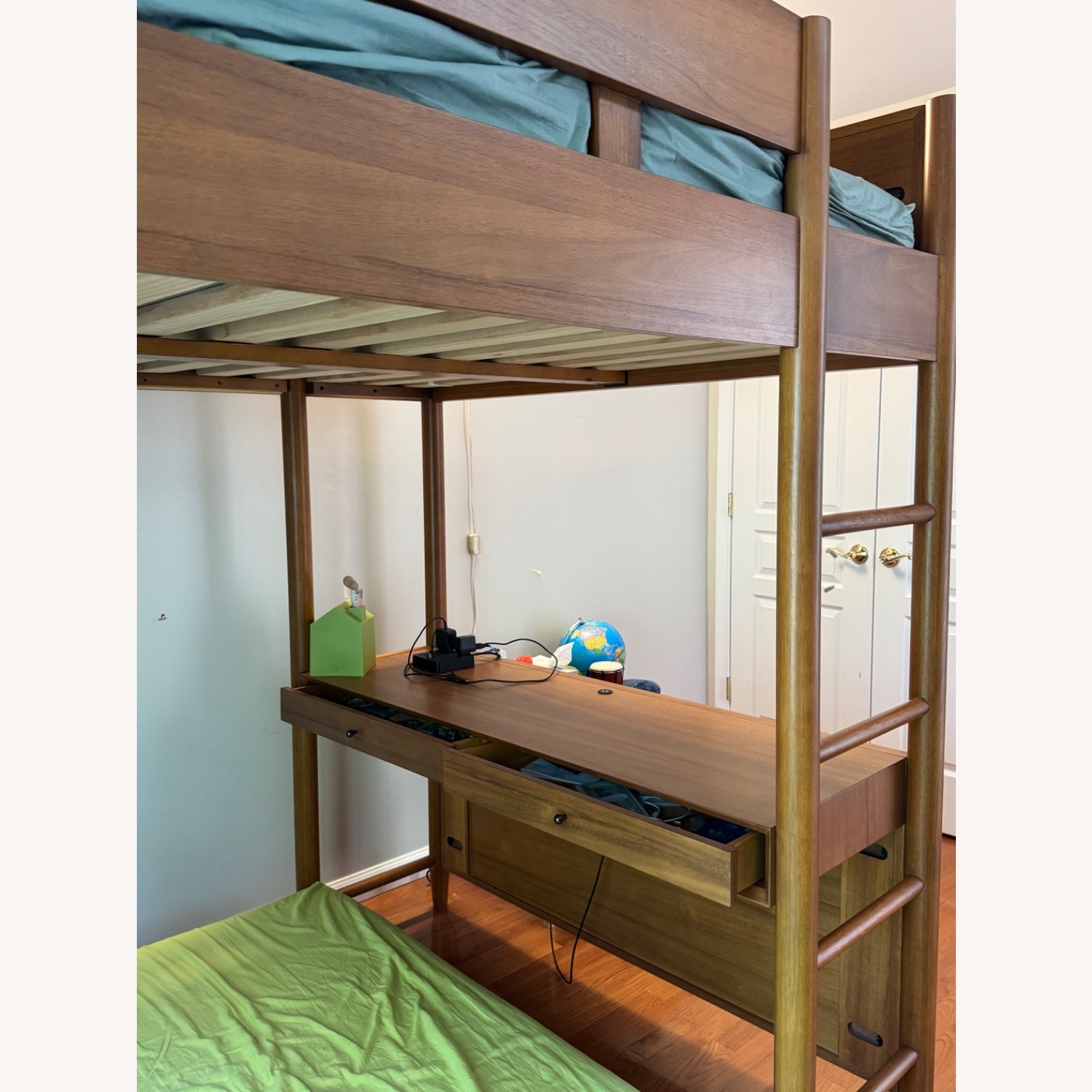 Pottery Barn Kids Mid Century Bunk Bed - image-3