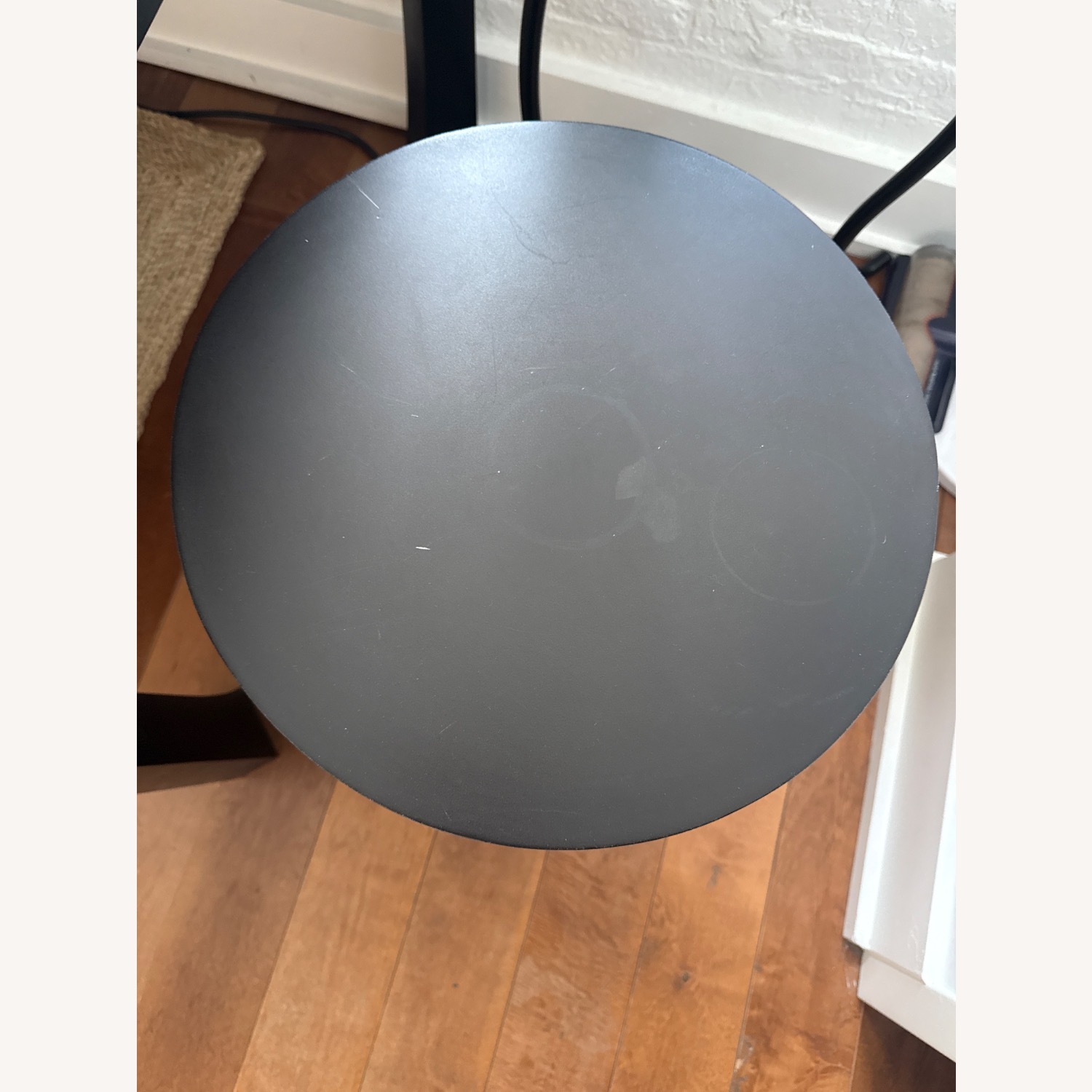 Black Metal Side Table - image-3