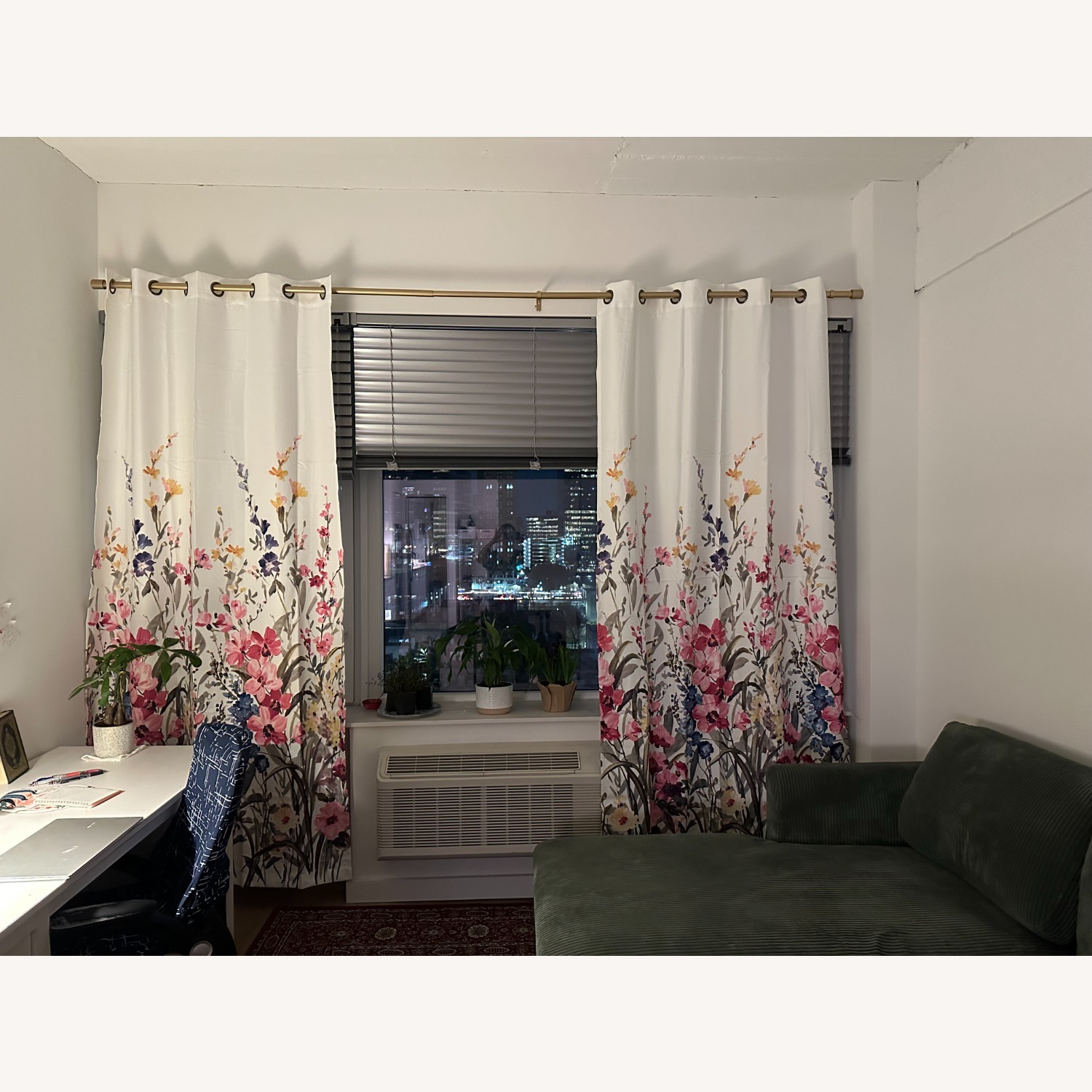 Wayfair Green Fabric 2 Piece Sectional - image-3