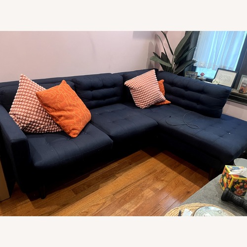 Used Joybird Eliot Apartment Sectional with Bumper for sale on AptDeco