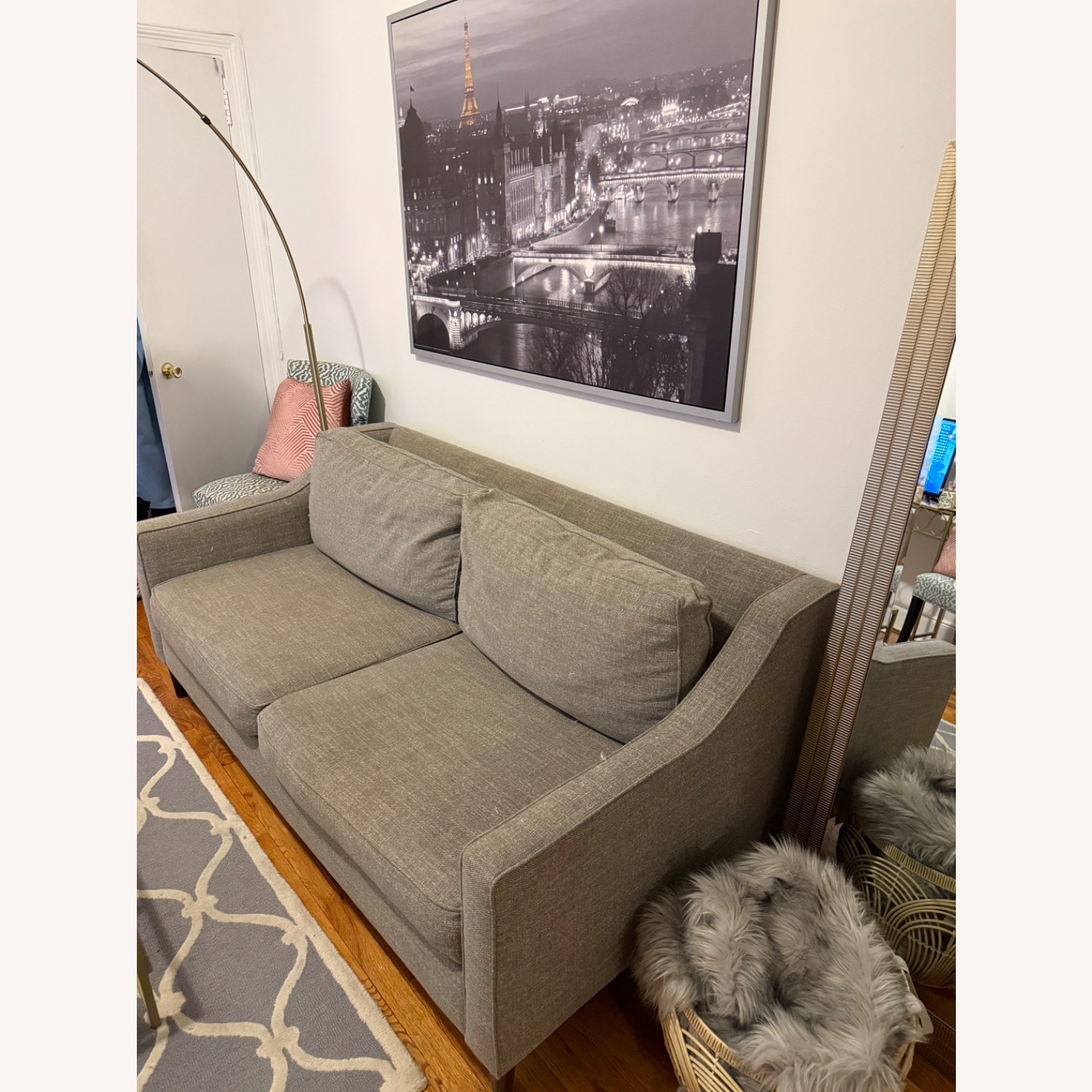 West Elm 73” Paidge Sofa - image-3