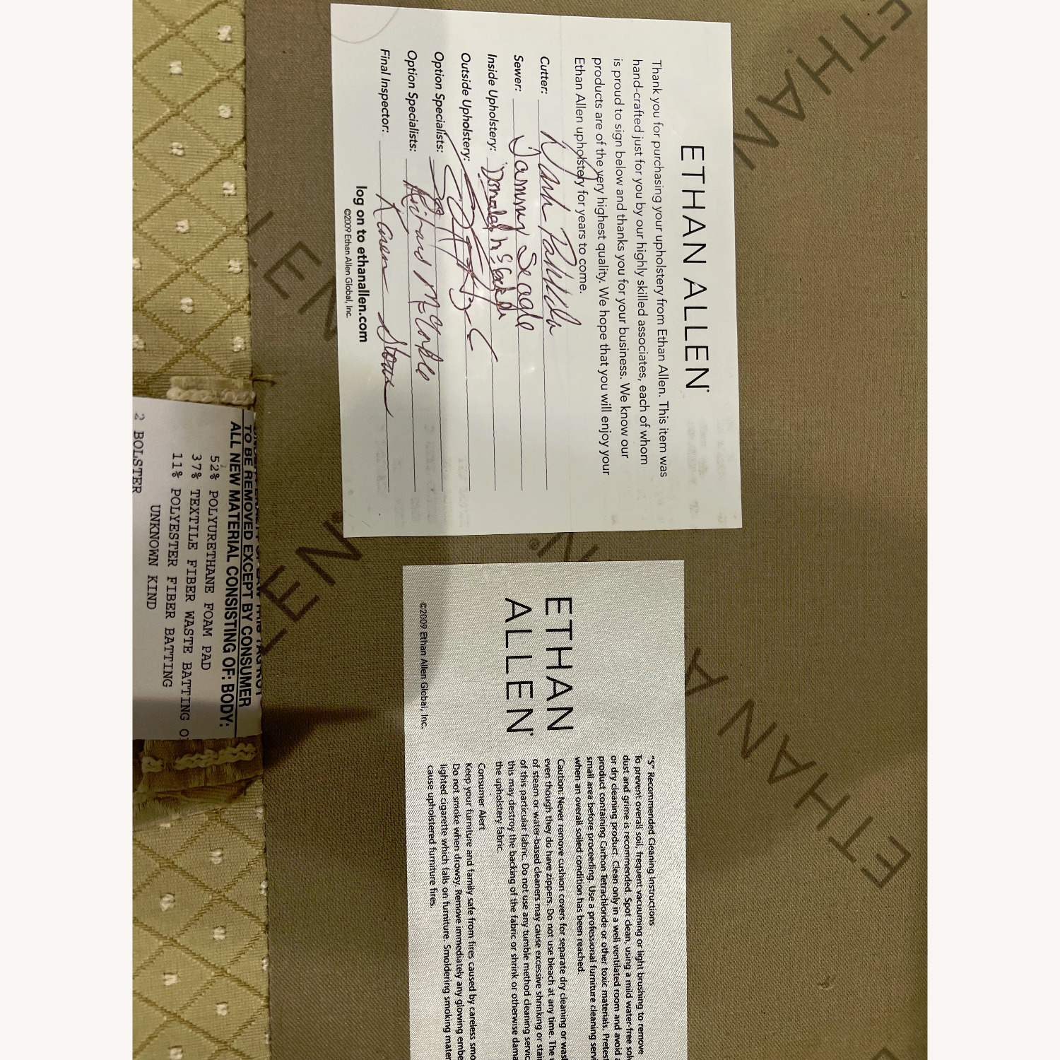 Ethan Allen 3+ Seater Sofa - image-6