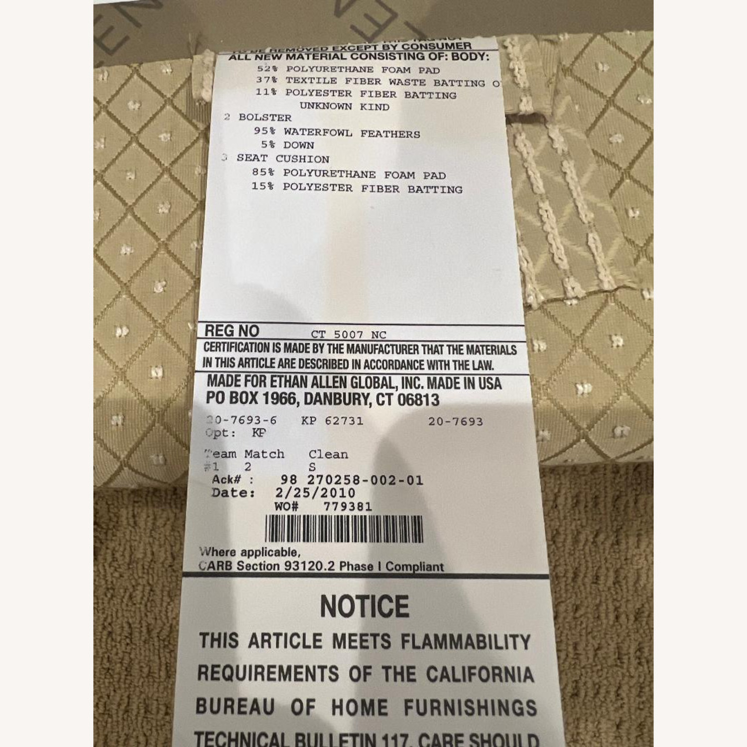 Ethan Allen 3+ Seater Sofa - image-5