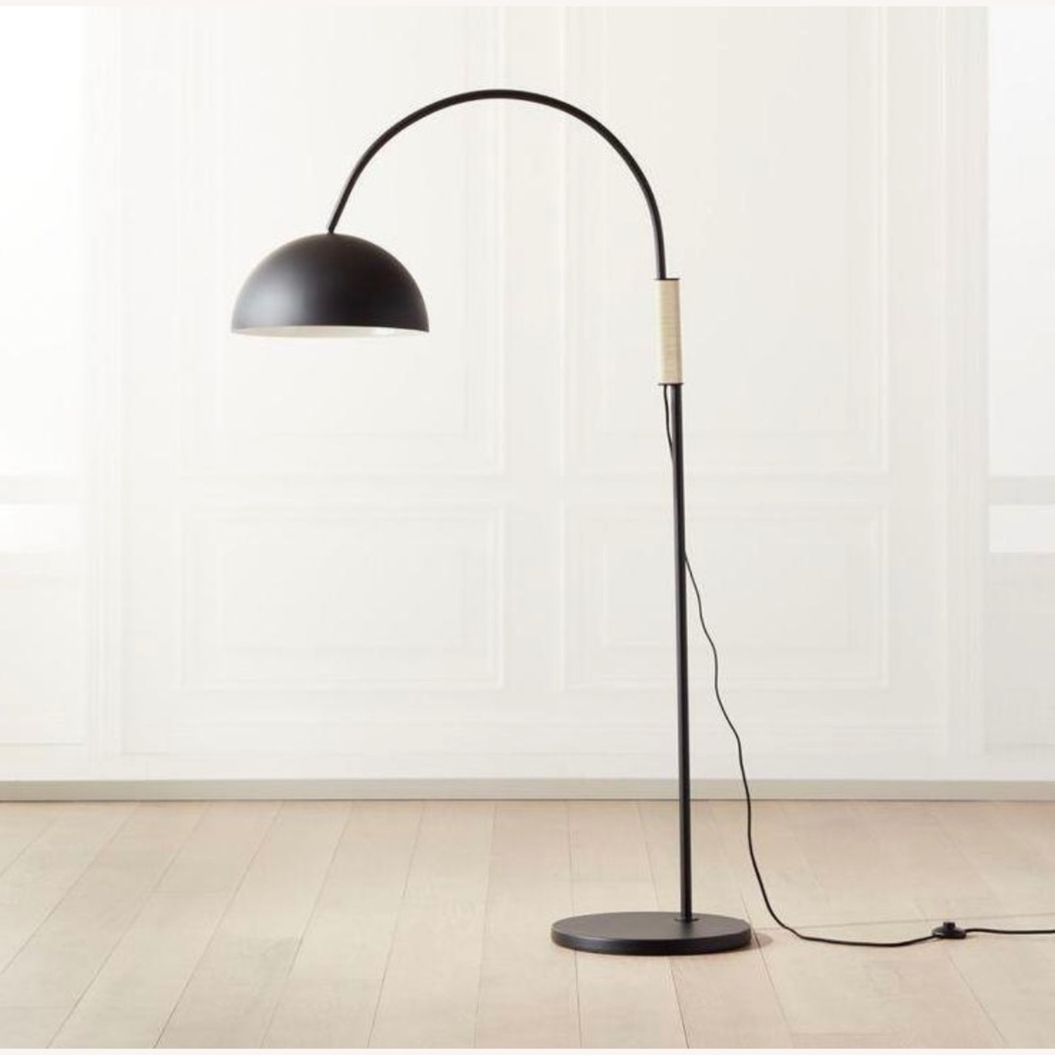 CB2 Mermelada Estudio Black Metal Floor Lamp - image-1