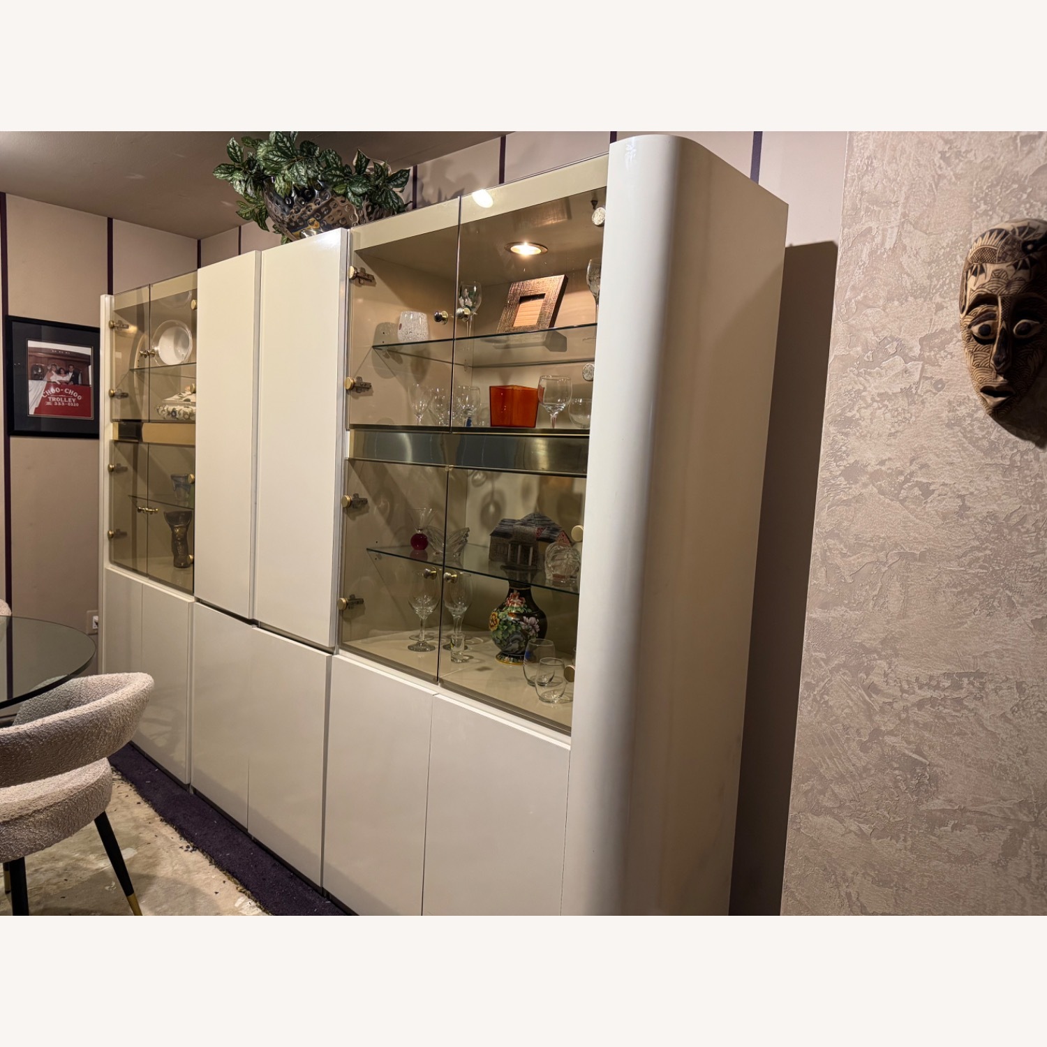 MidCentury Italian Lacquer Wall Unit - image-2